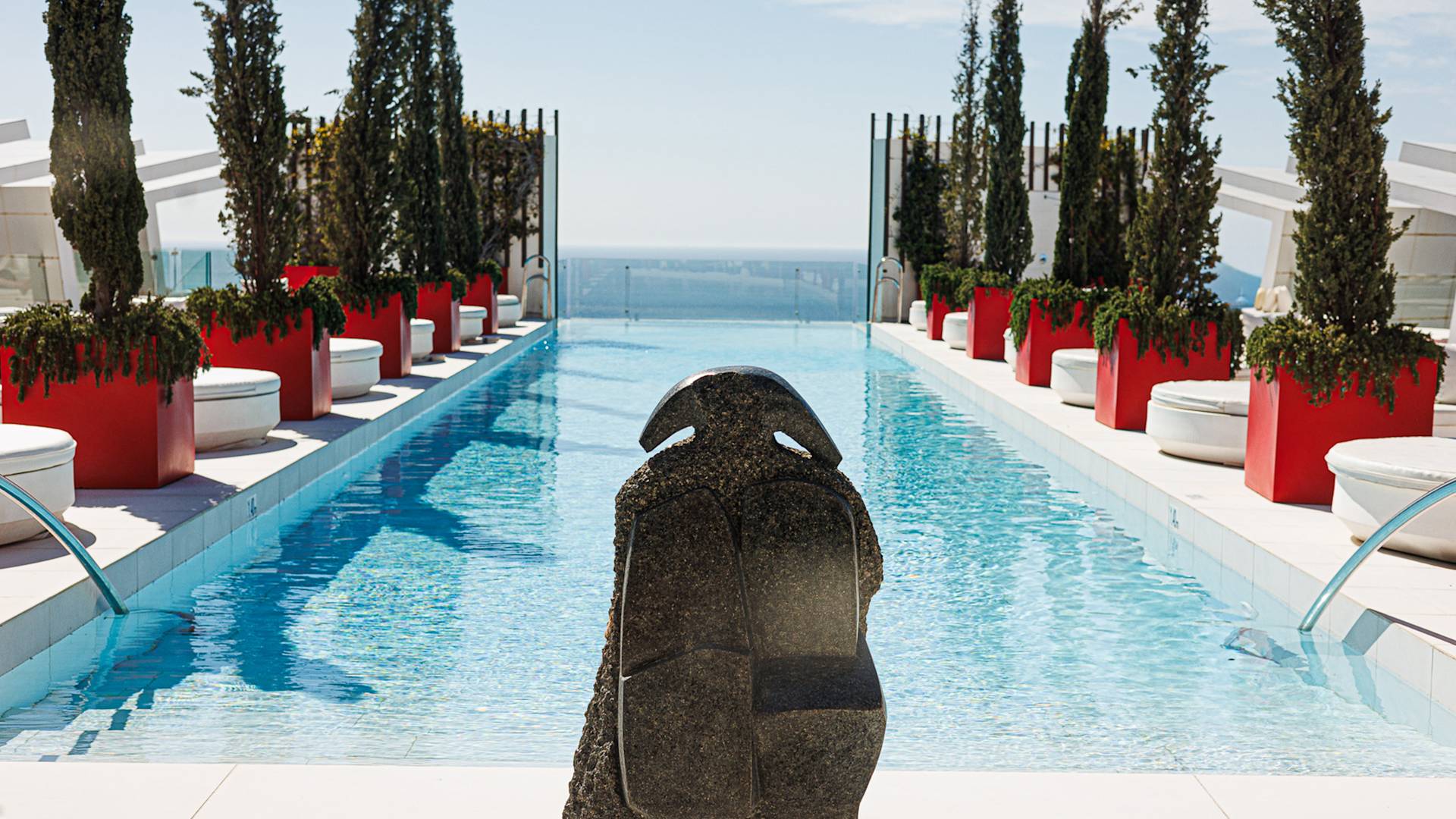 Outdoor Pool Area