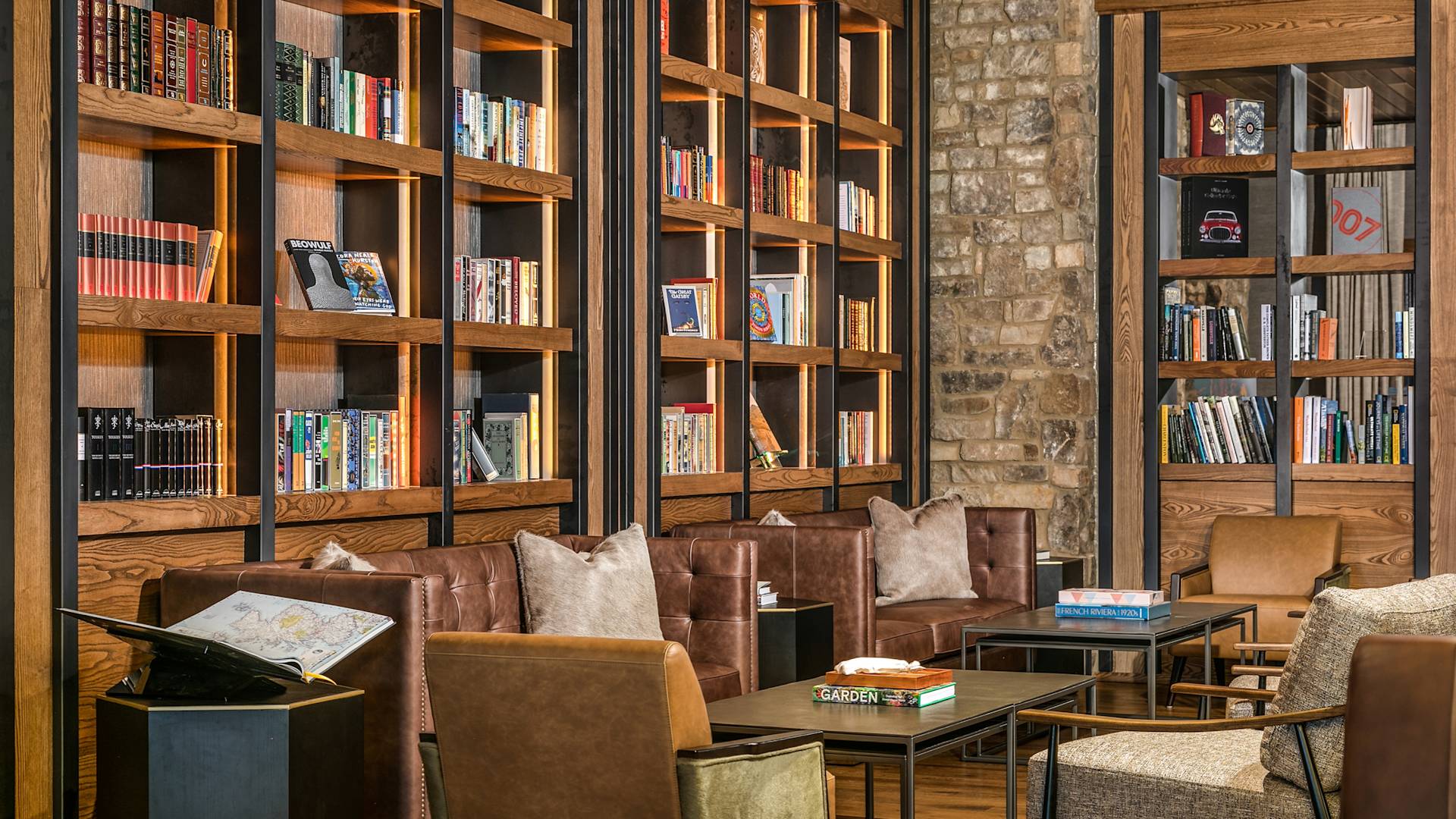 library sitting area