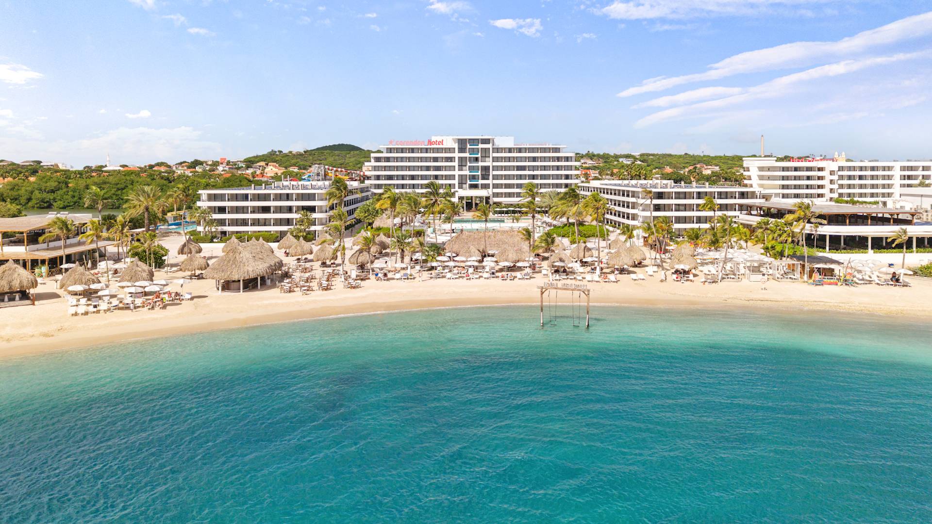 View of Hotel Exterior at the Beach