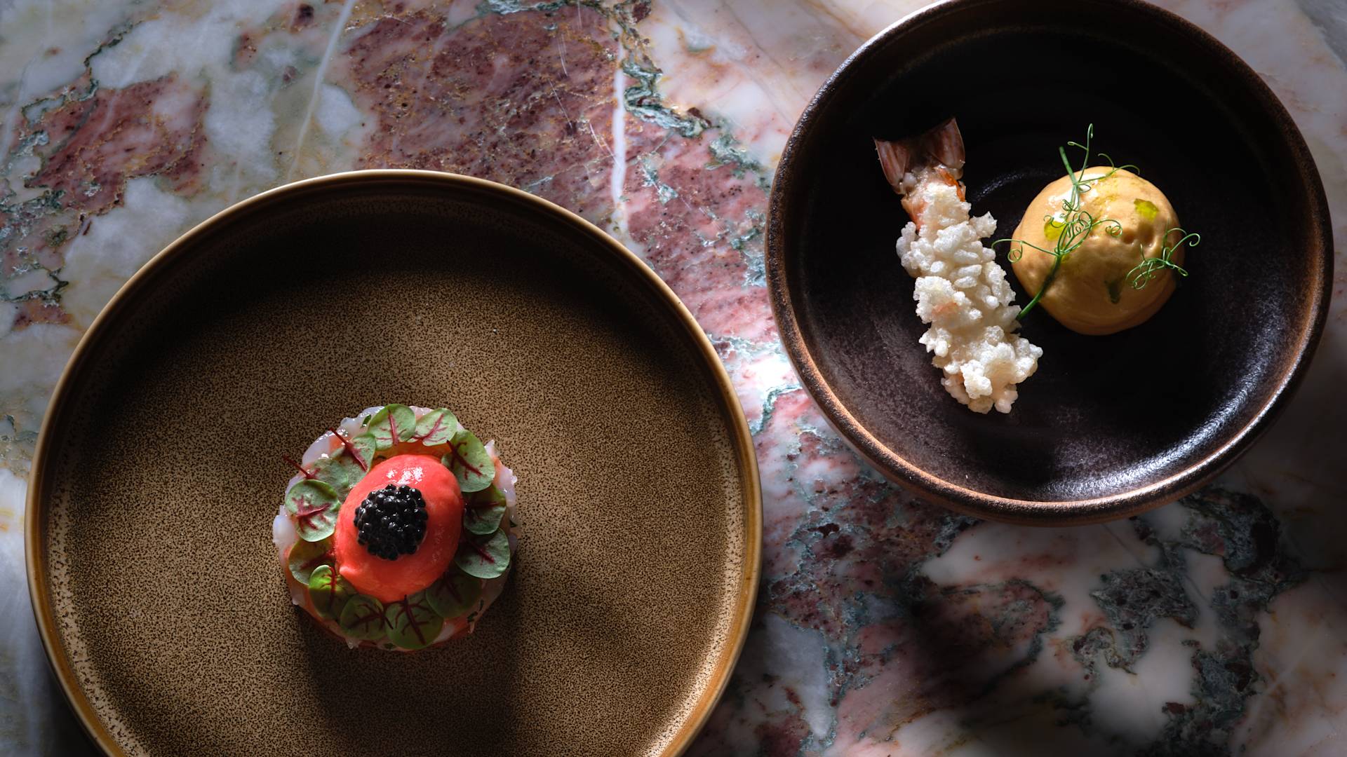 plated food dish at Cretamos A La Carte Restaurant