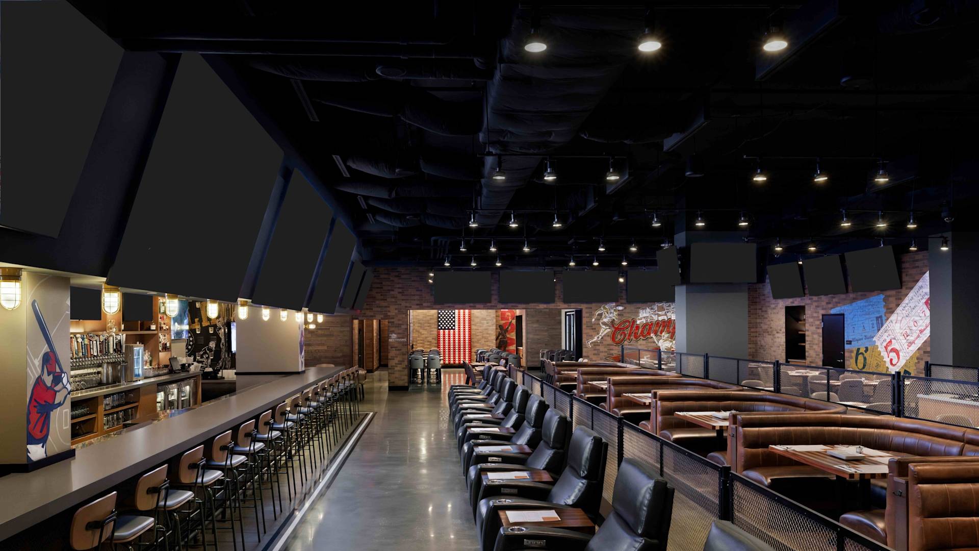 Allegiant Stadium Bar Seating