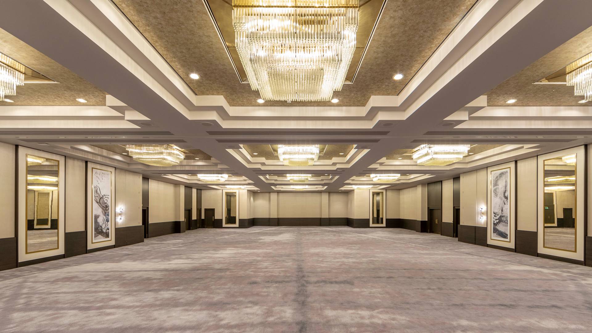 empty ballroom