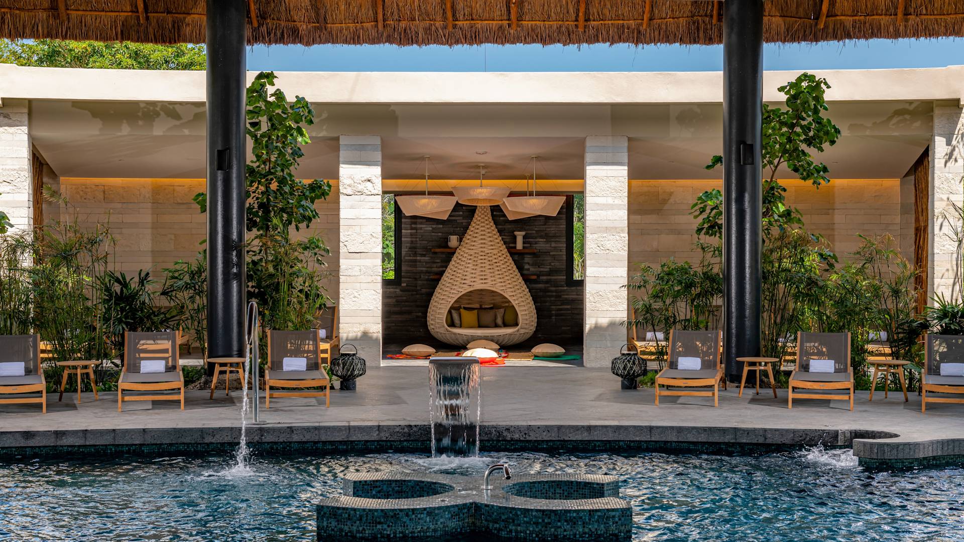 View of the Spa at Hilton Tulum Riviera Maya