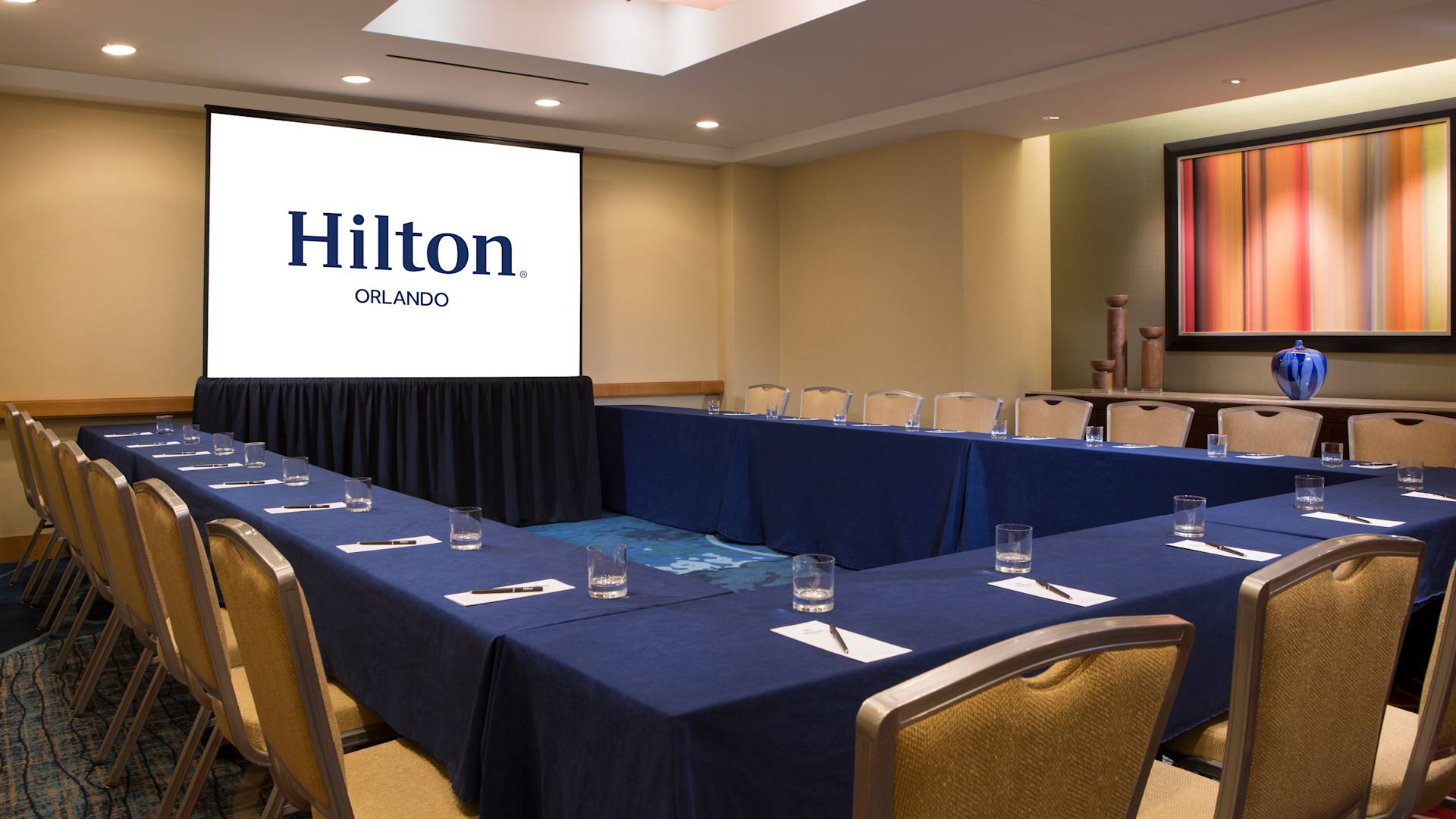 Boardroom with Seating for 20 Guests