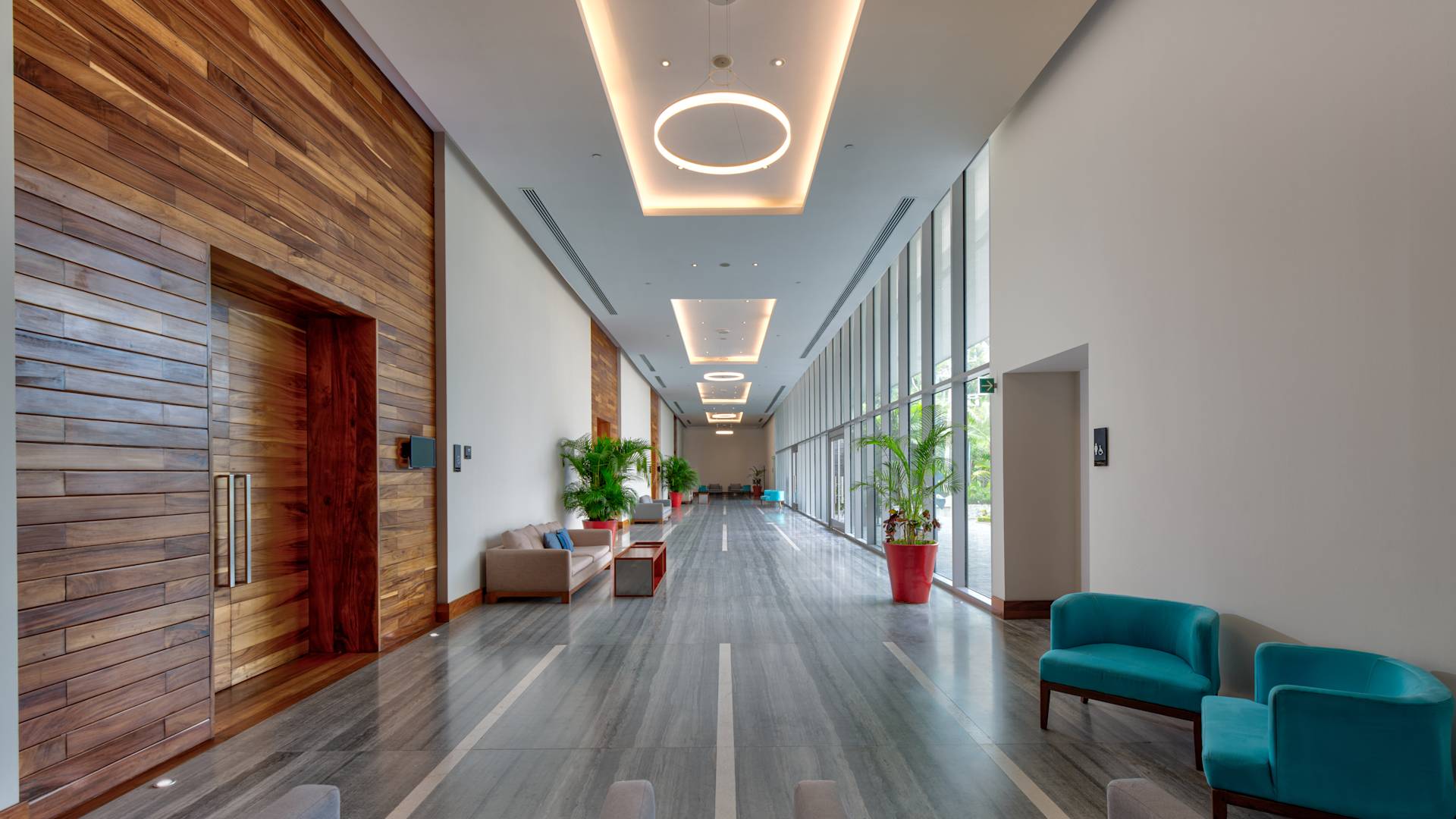 コンベンションセンターのフォイヤー