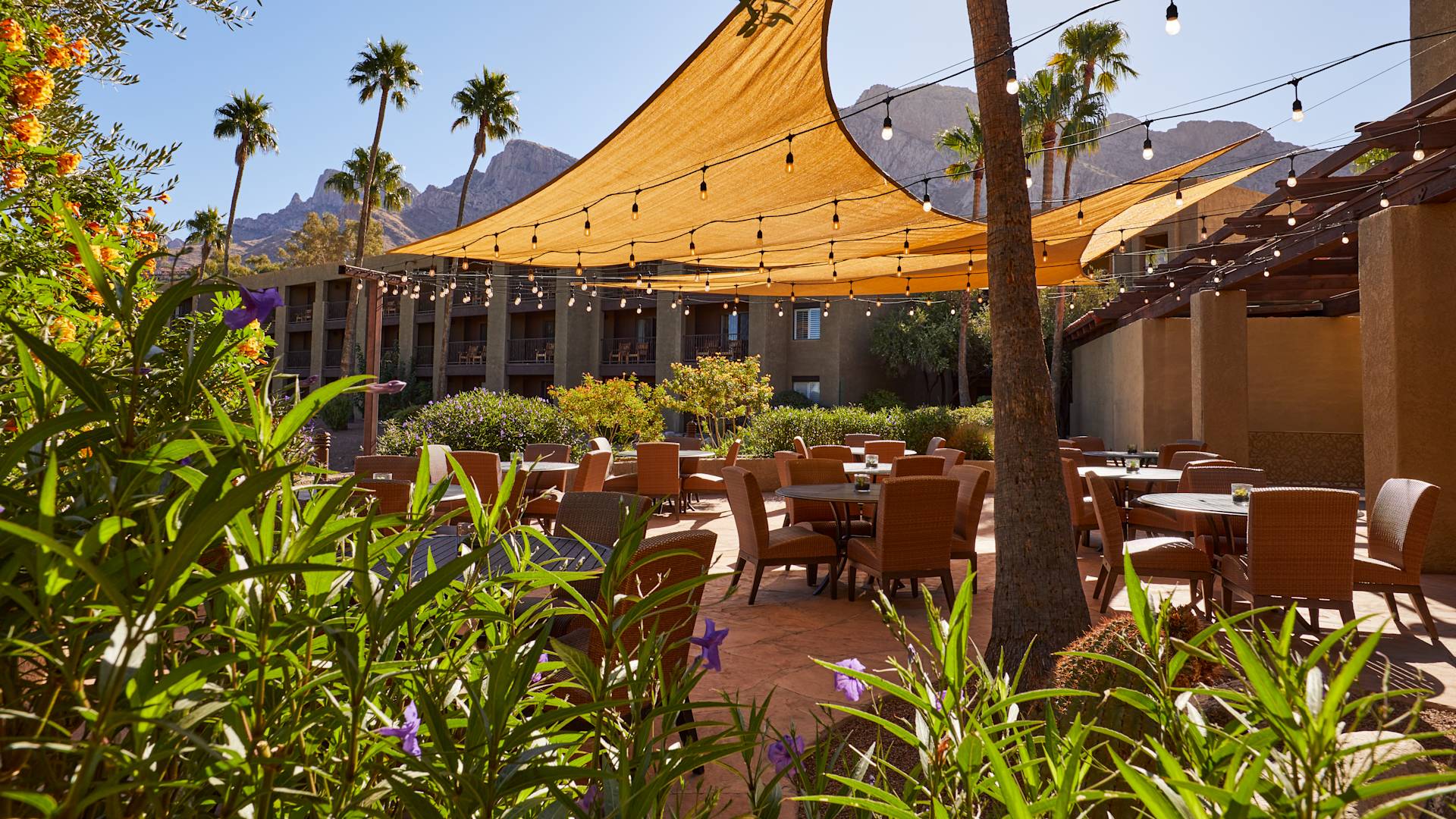 Sundance Cafe Outdoor Patio Side View
