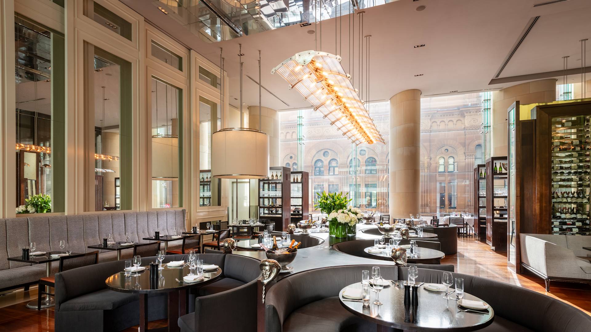 Glass Brasserie Dining Area