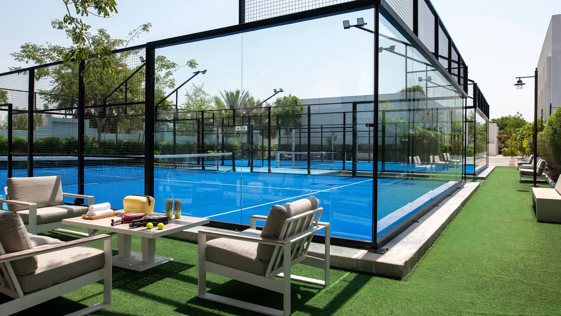 Padel Court con salotto