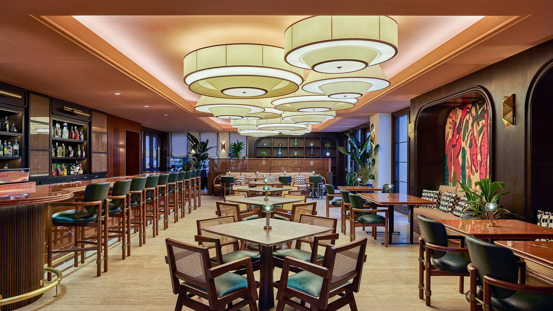 Dining Area of Zampo Restaurant