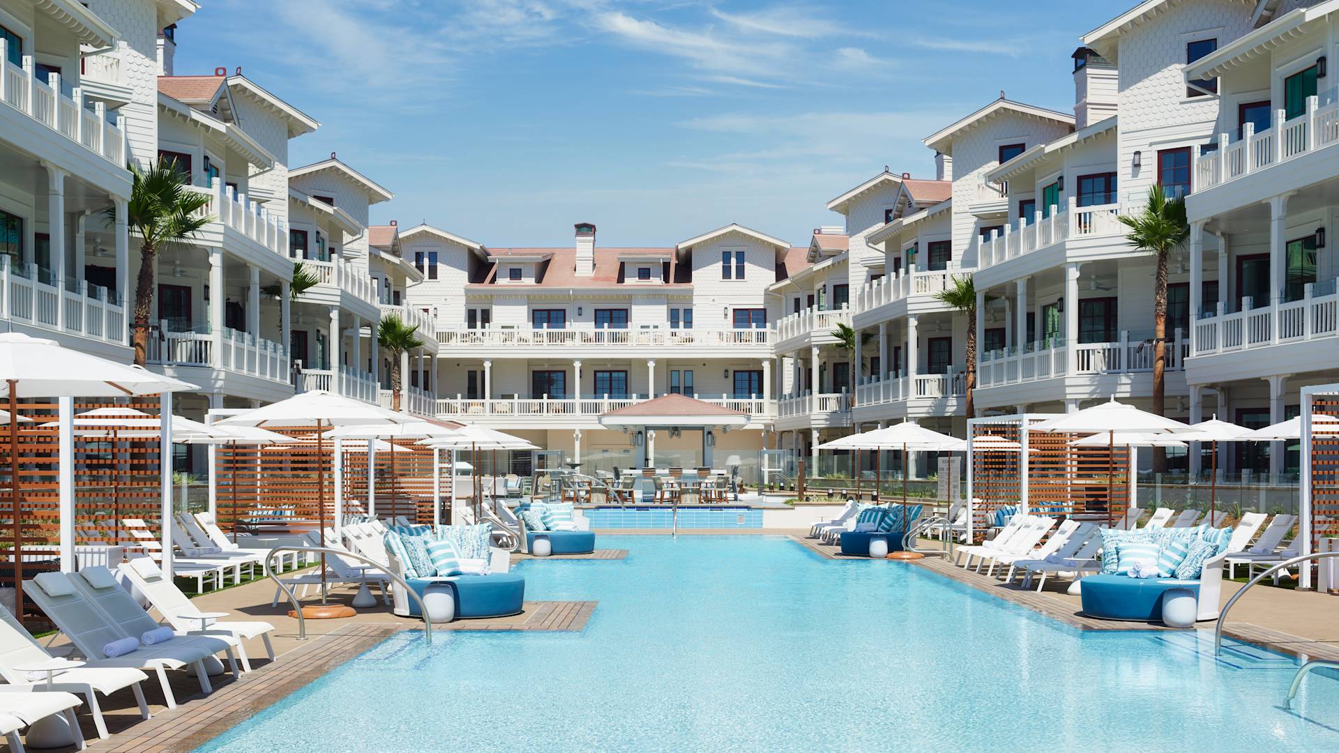 Hotel Exterior With Pool