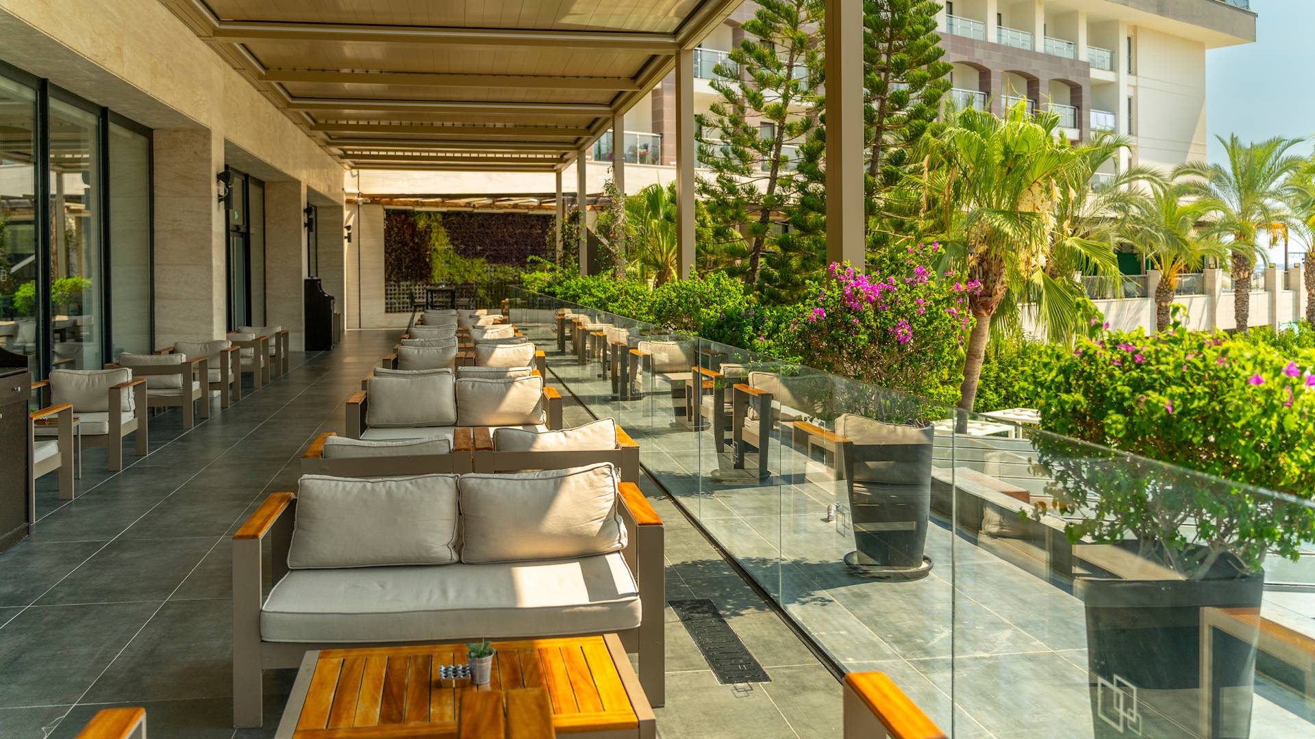 Lobby Terrace Seating