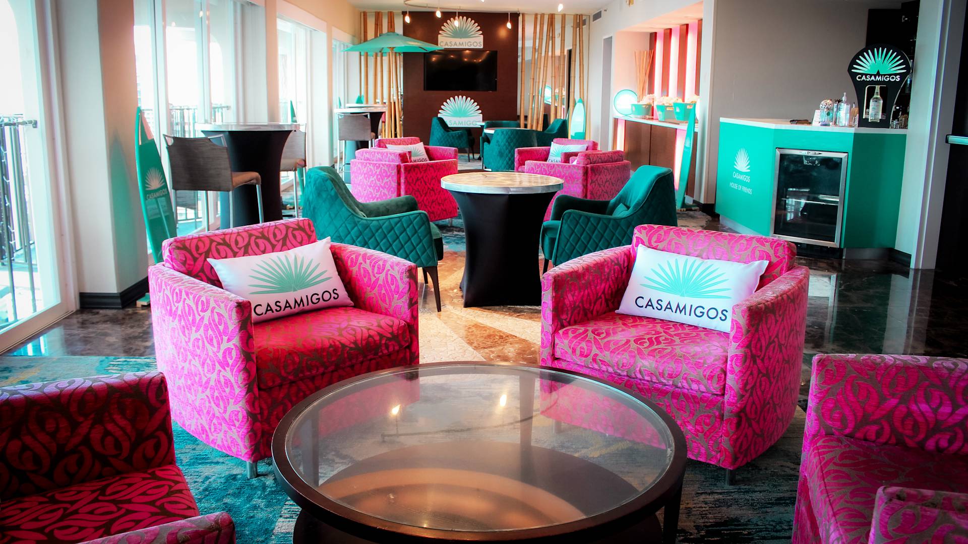 Seating Area of Casamigos House of Friends Restaurant