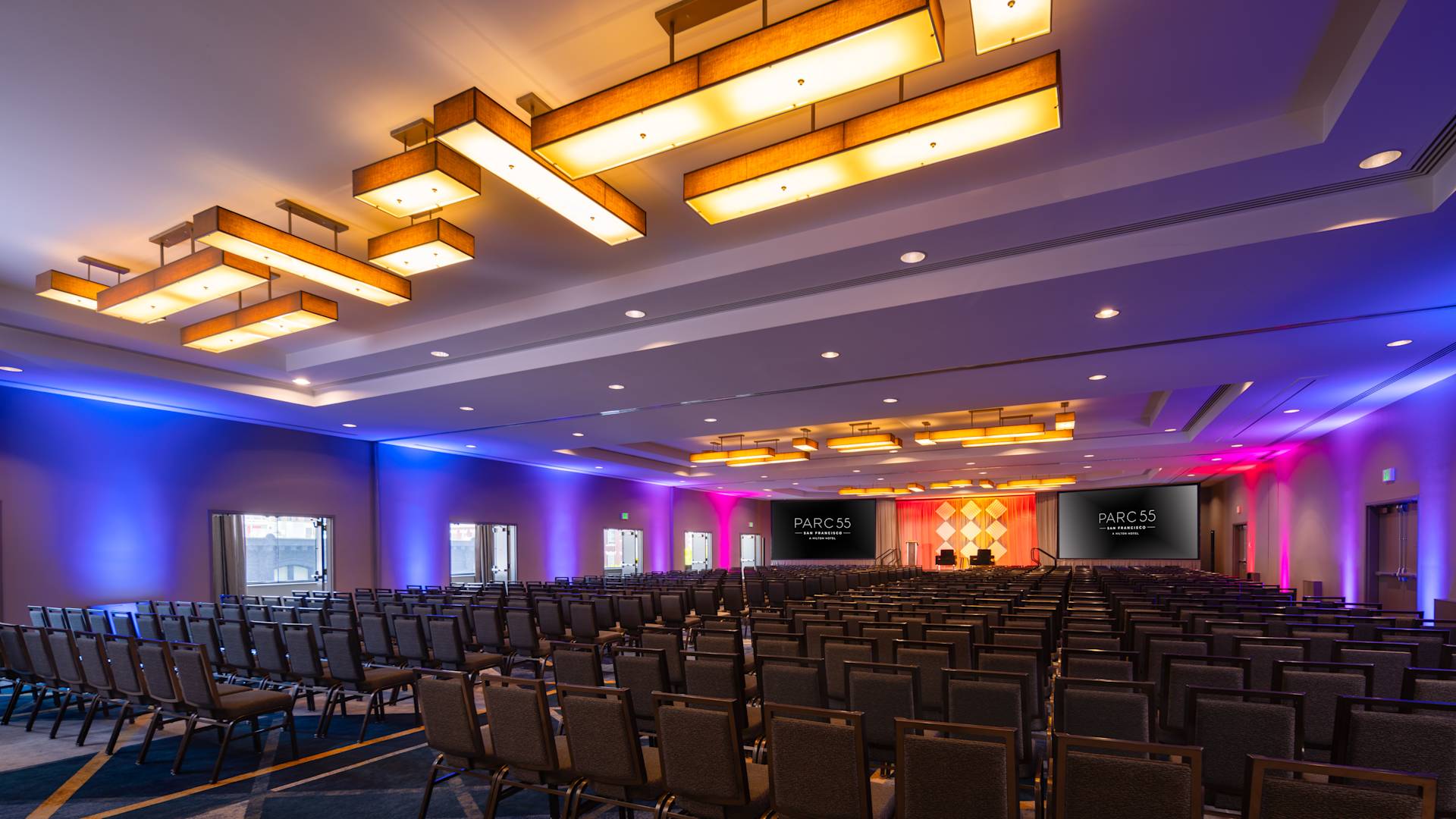 Cyril Magnin meeting room setup theater style