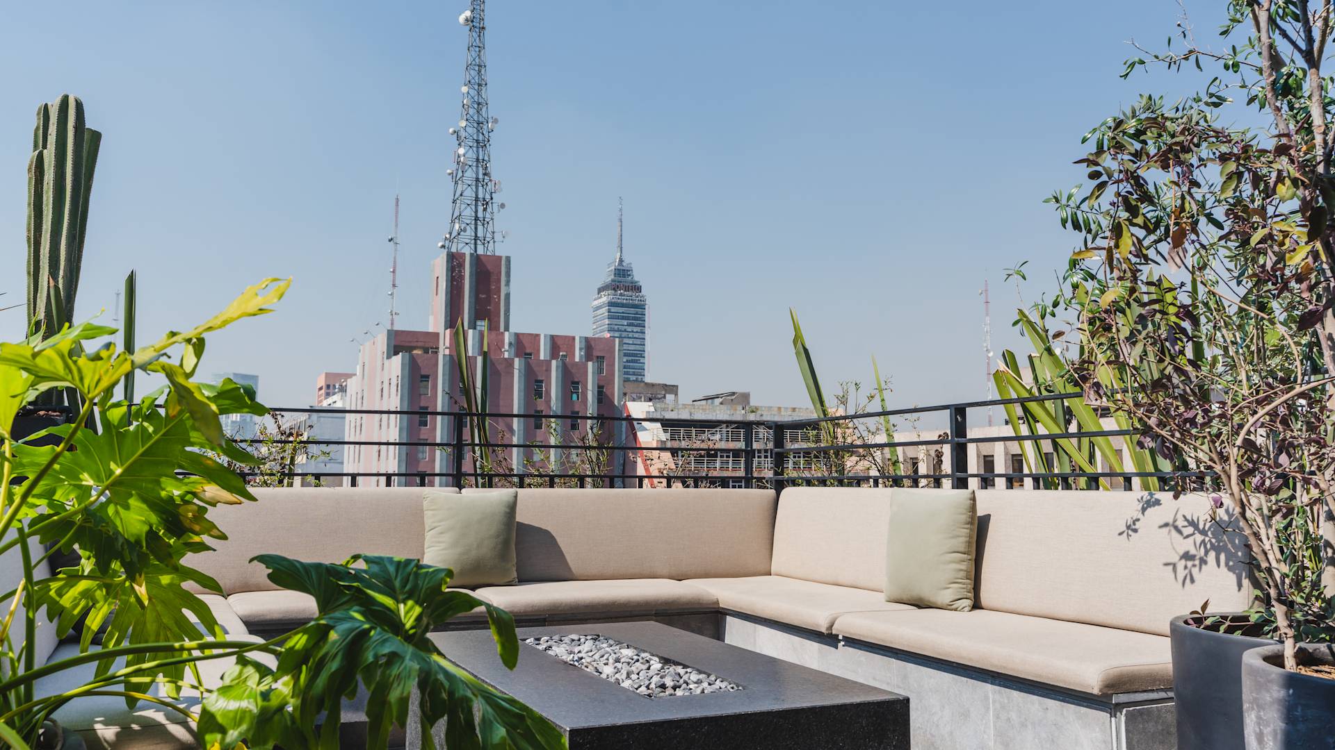 Outdoor Rooftop Terrace, Lounge Area