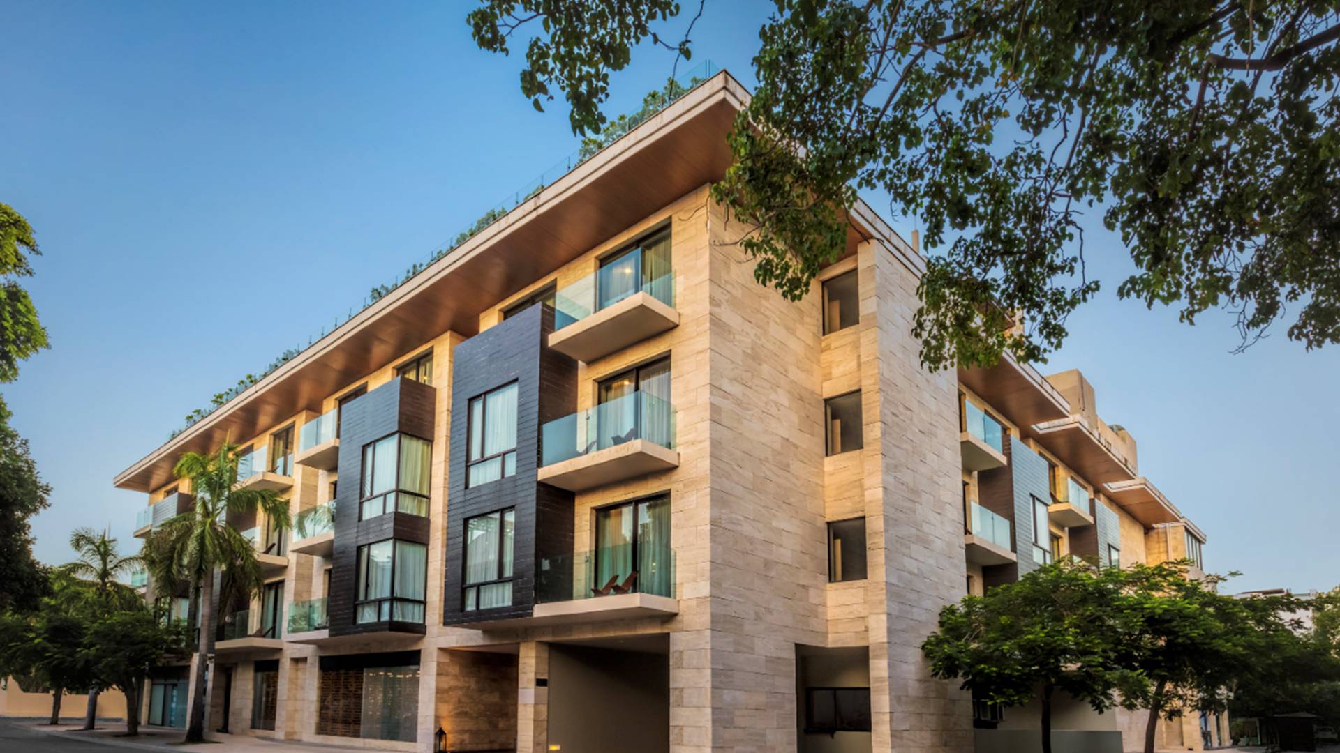 Hotel Building Exterior