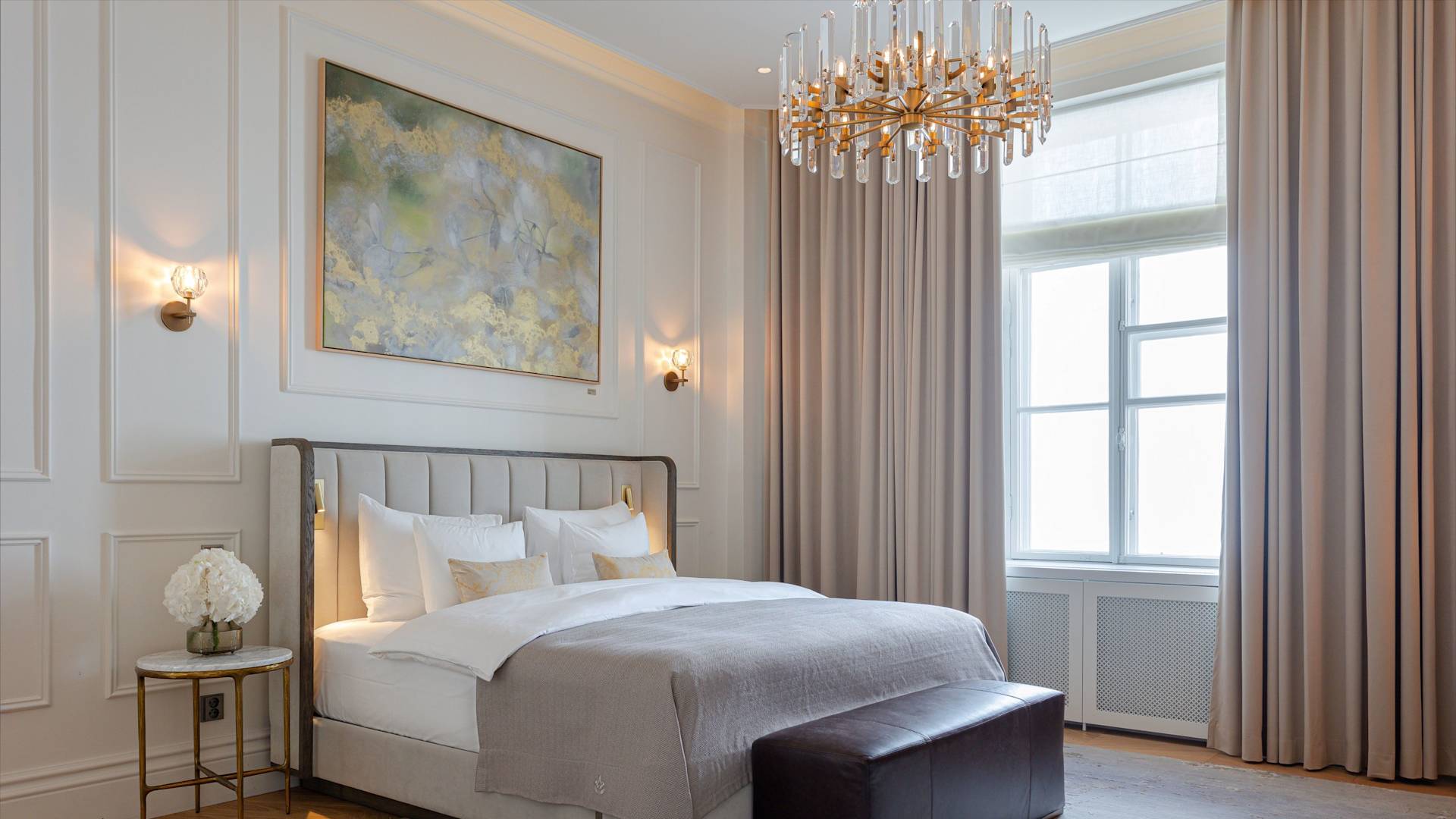 Cama de la habitación