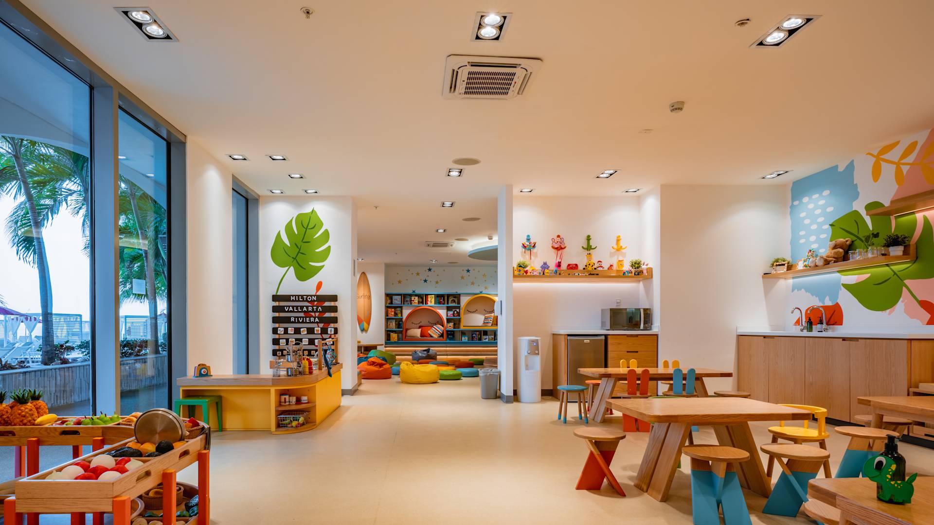 Salle de jeux du club pour enfants