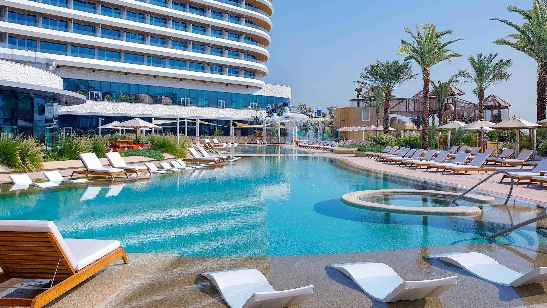 Outdoor Pool and Lounge Area