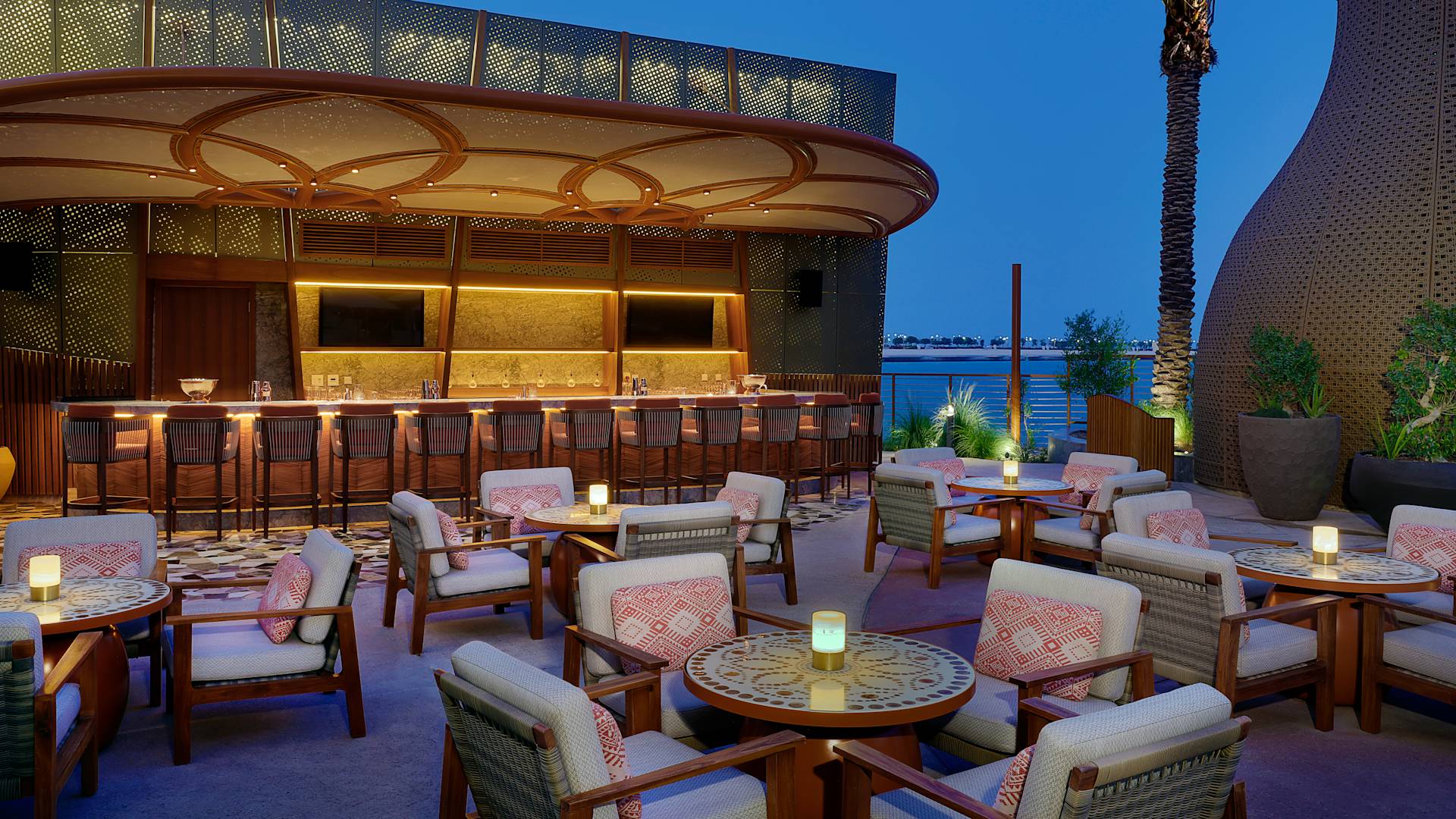 Praia restaurant outside area