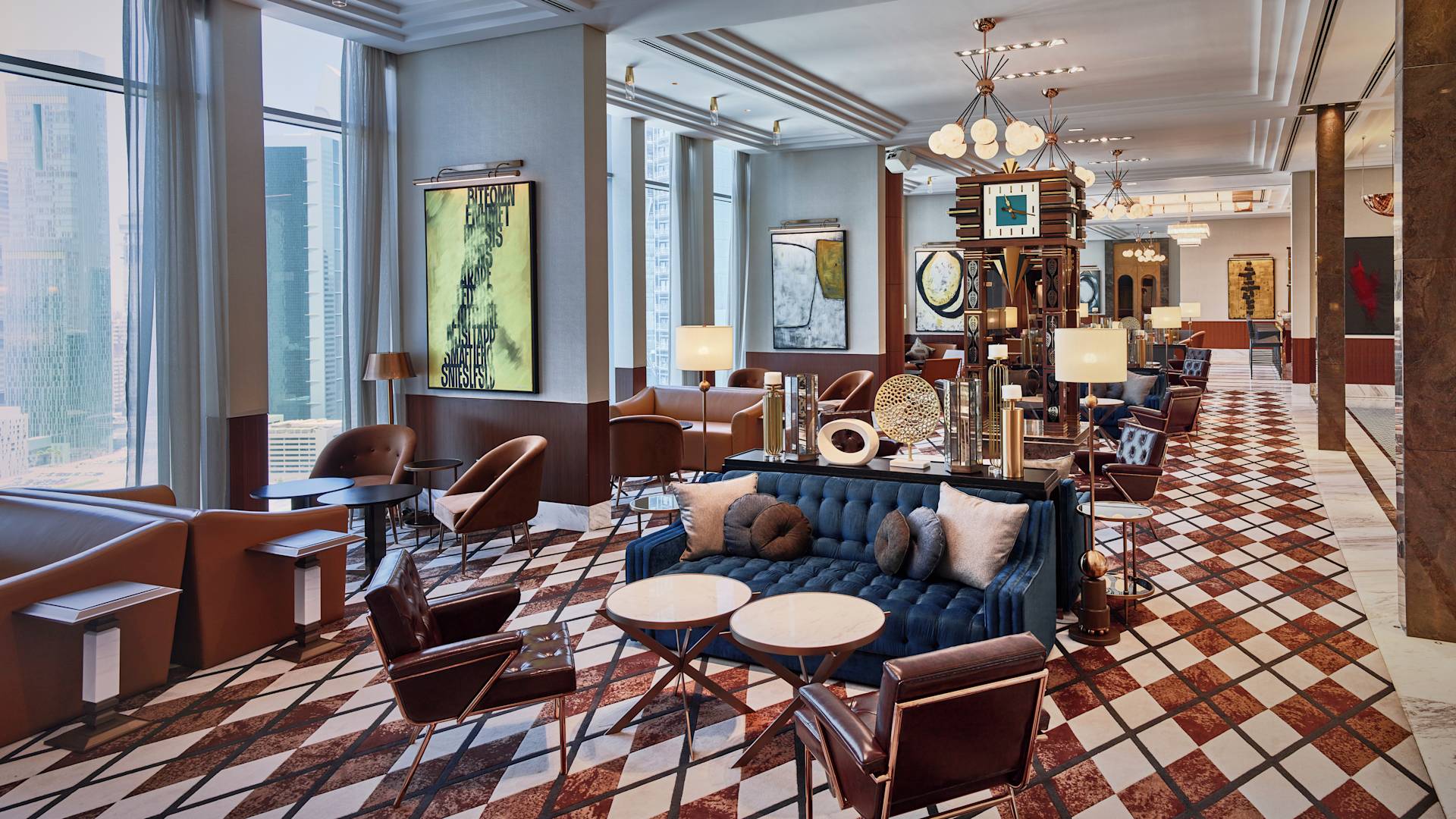 Peacock Alley lounge area