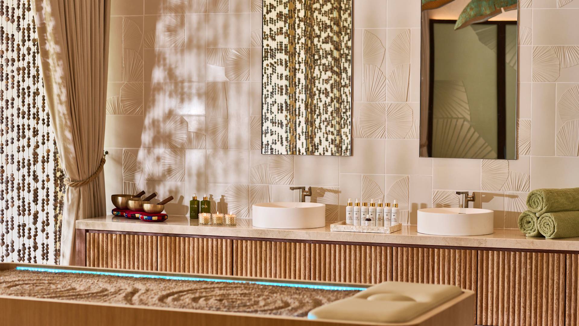 Spa treatment room