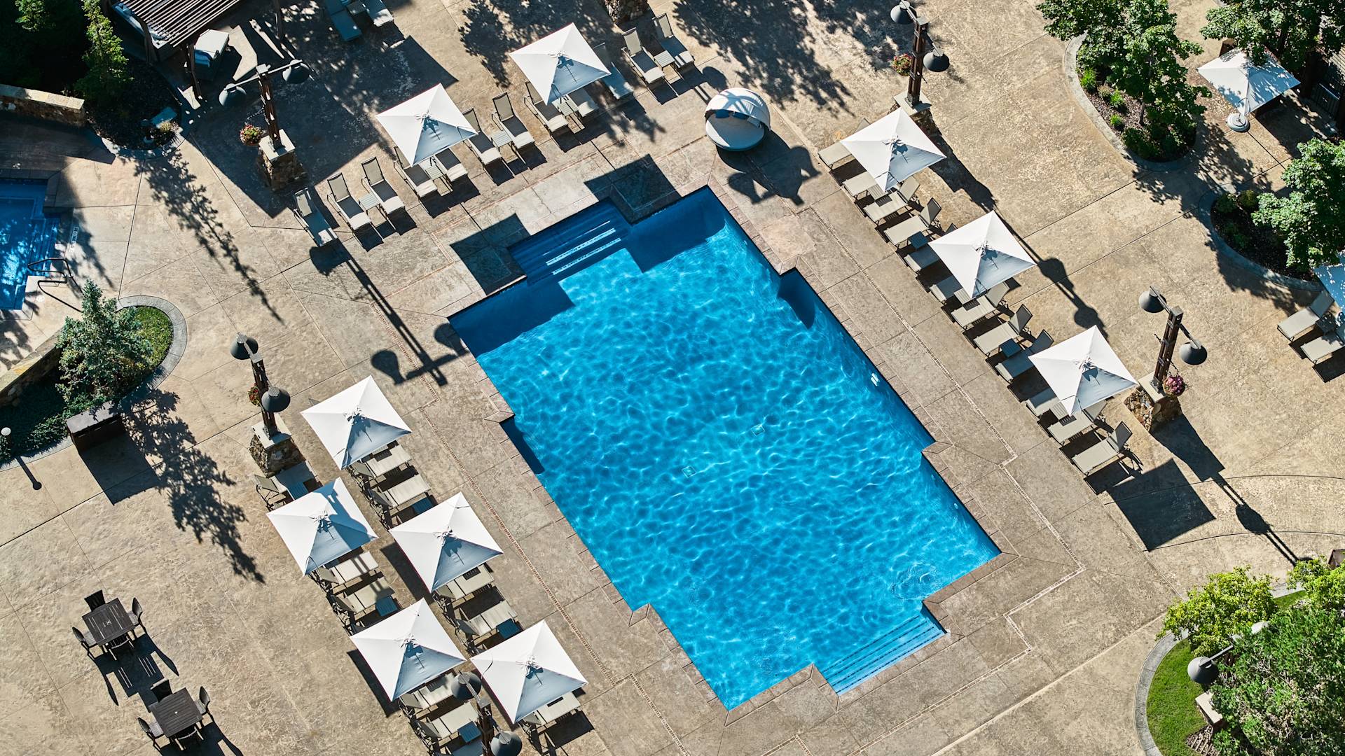 Outdoor Pool Area of Waldorf Astoria Park City Hotel