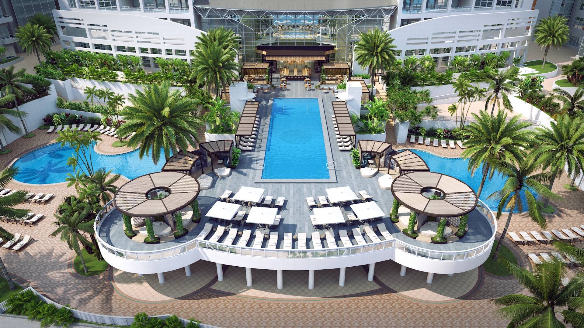 Rendering Kolam Renang produk akhir dapat bervariasi