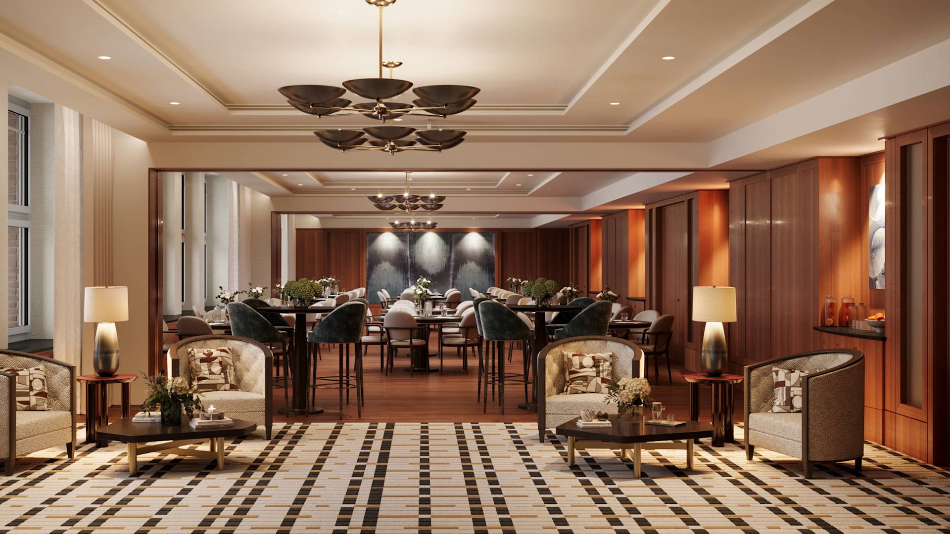 Транзиция на заседателна зала