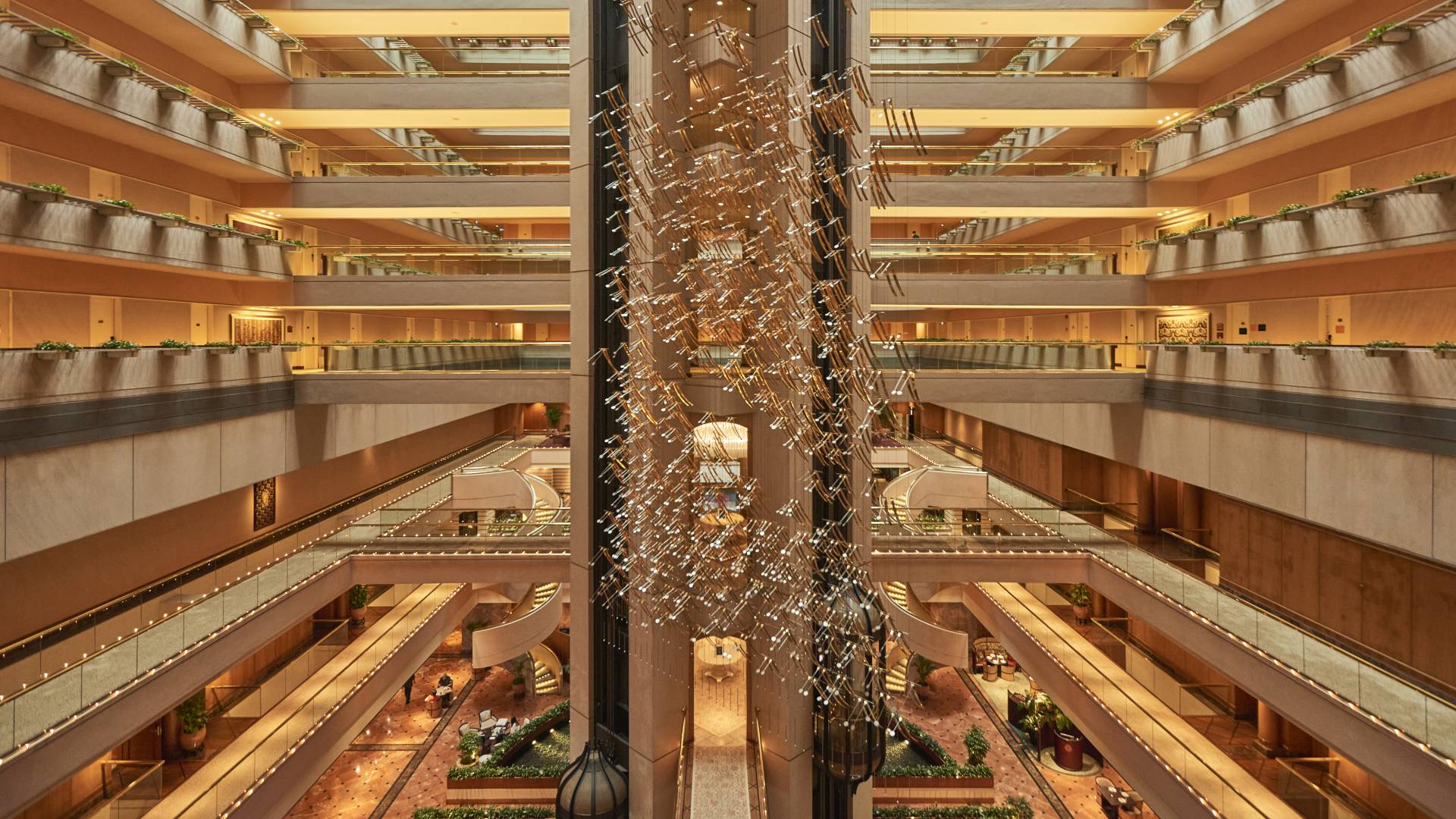 Hotel atrium