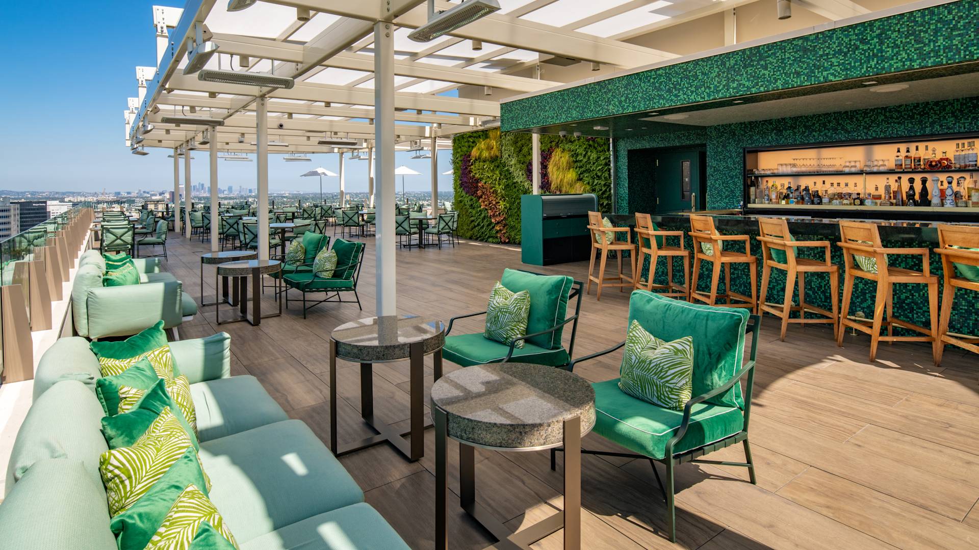 Terrace at the Rooftop Restaurant-transition