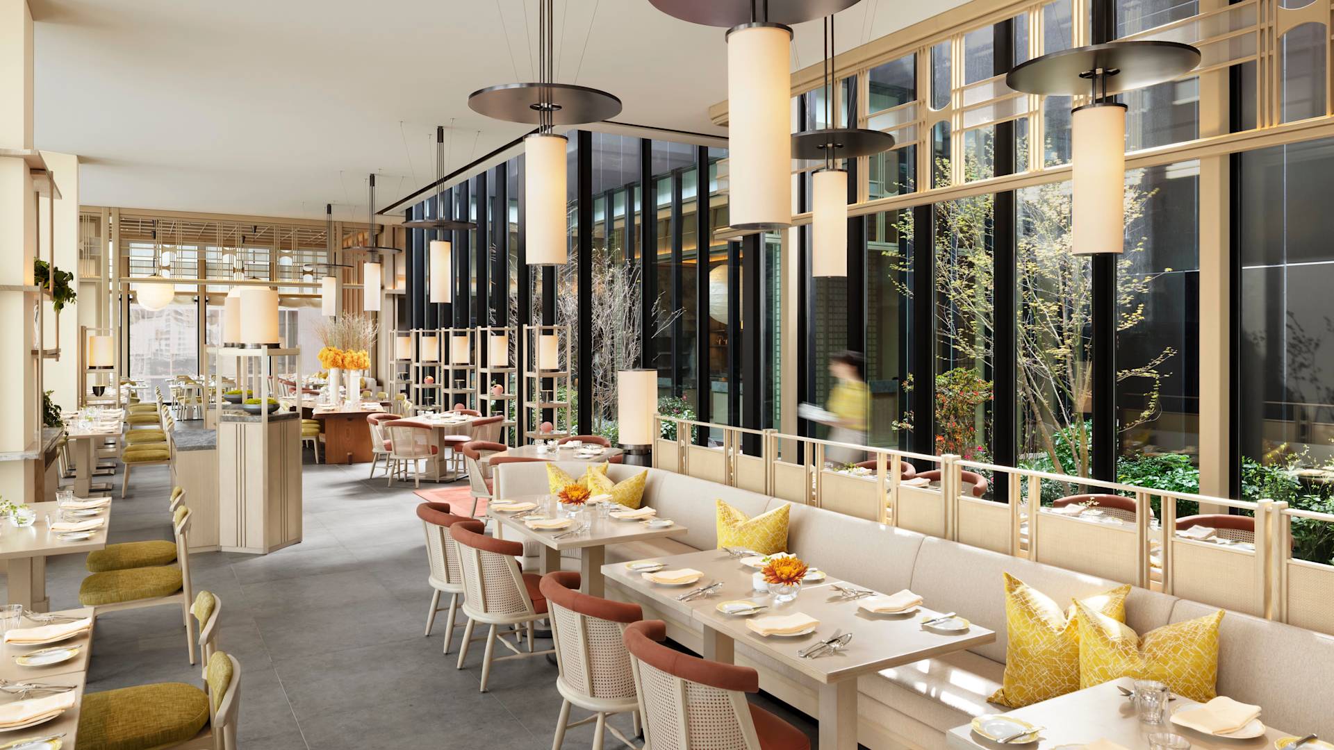 Jolie Brasserie-Übergang