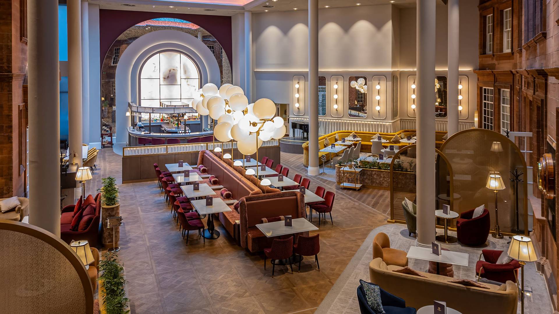 The Court Restaurant Dining Area-transition
