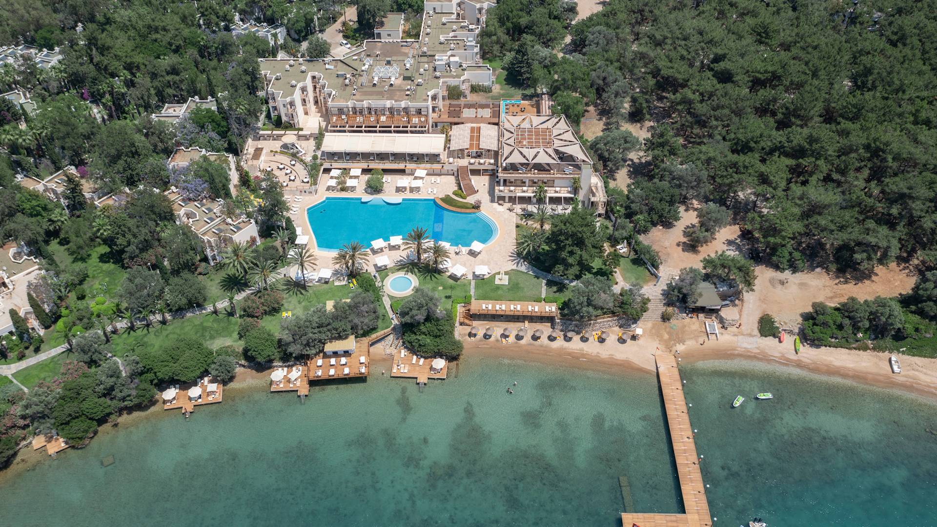 Aerial View of Pool Angle 3