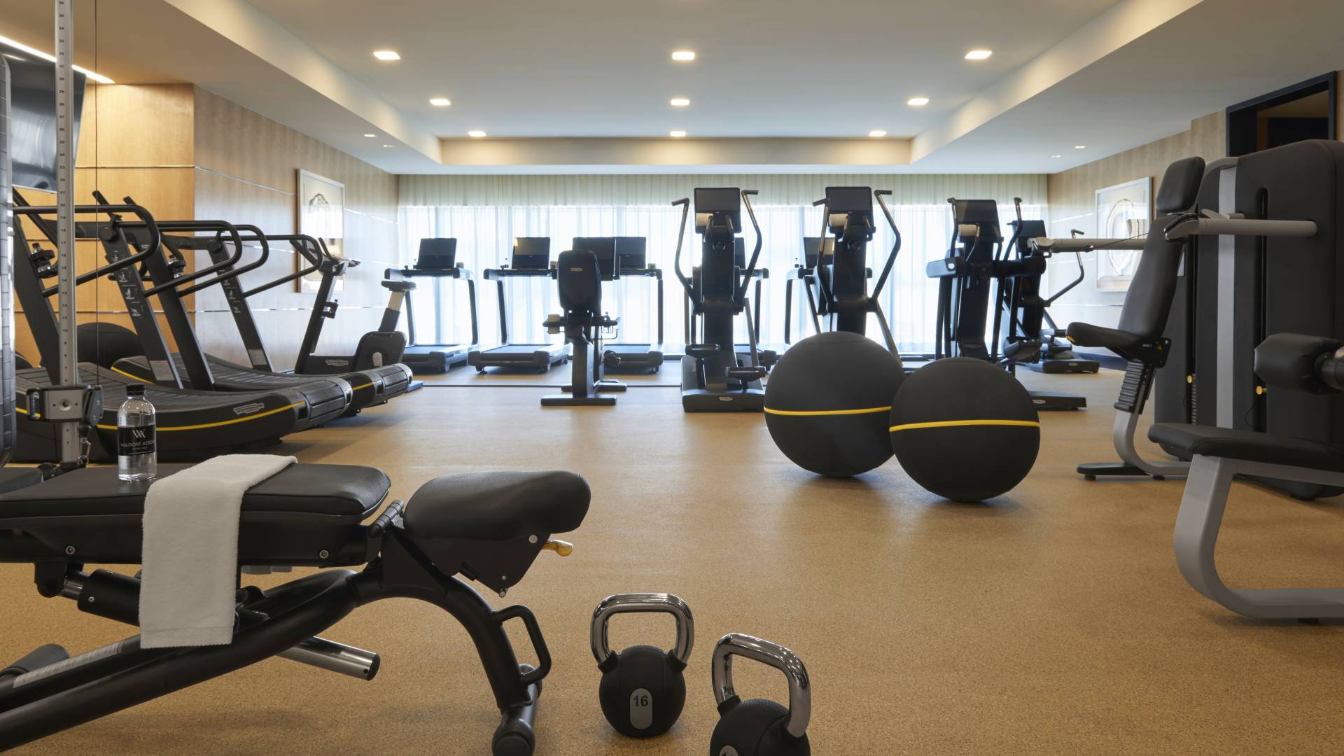 Fitness centrum – přechod