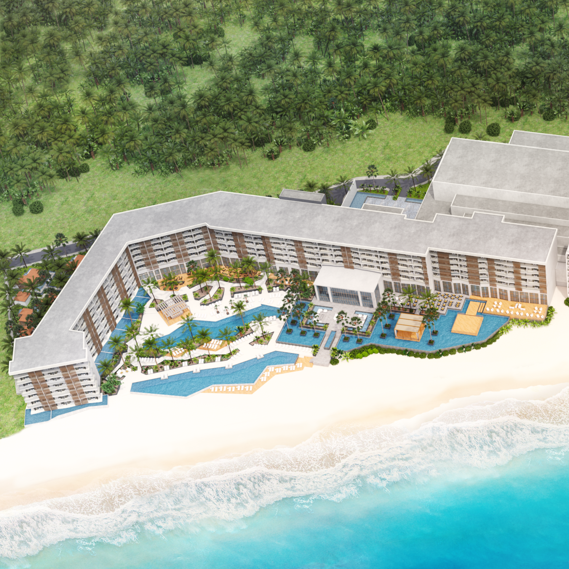 Waldorf Cancun Interactive Map Image