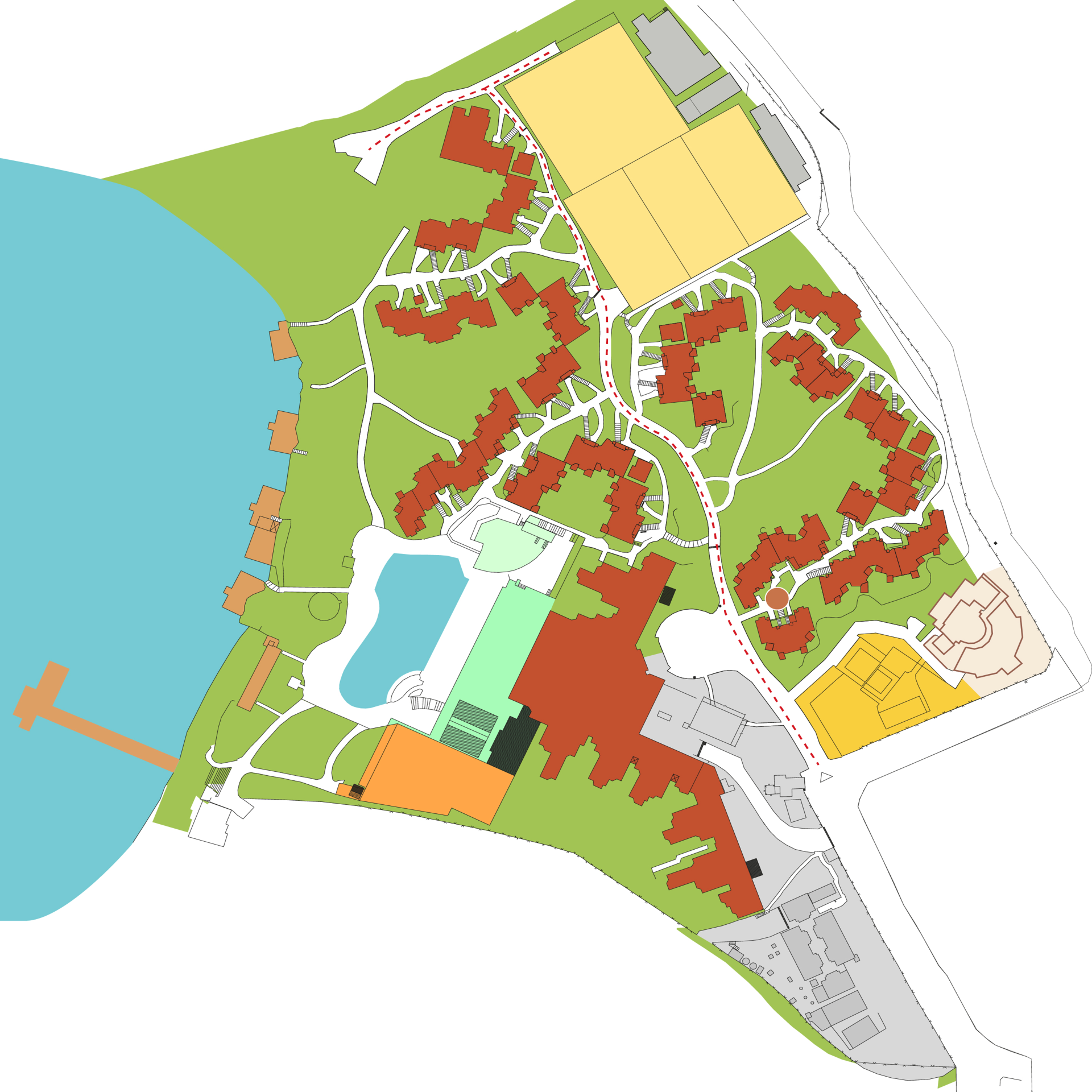 Interactive Resort map image