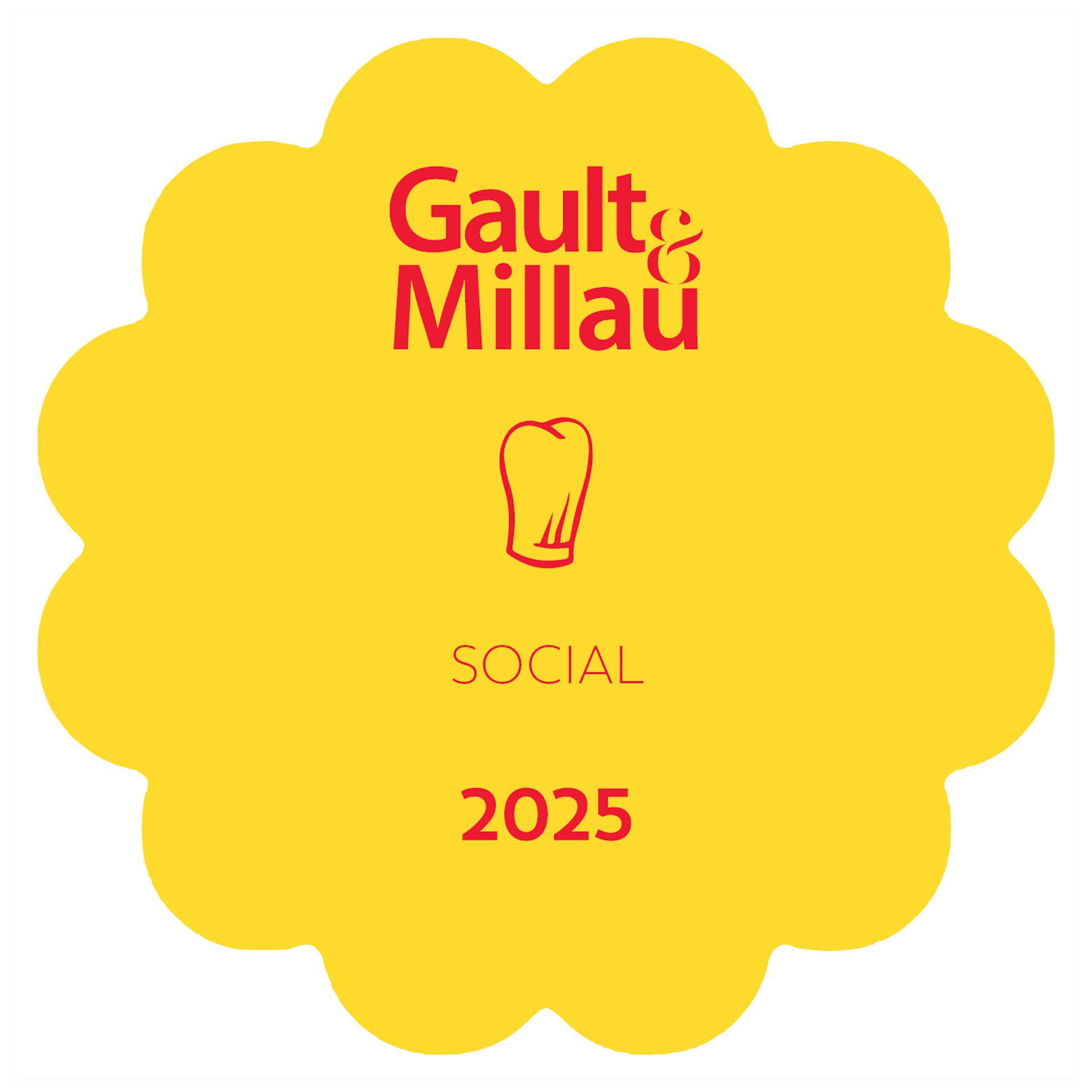 Logo Gault and Millau Social 2025
