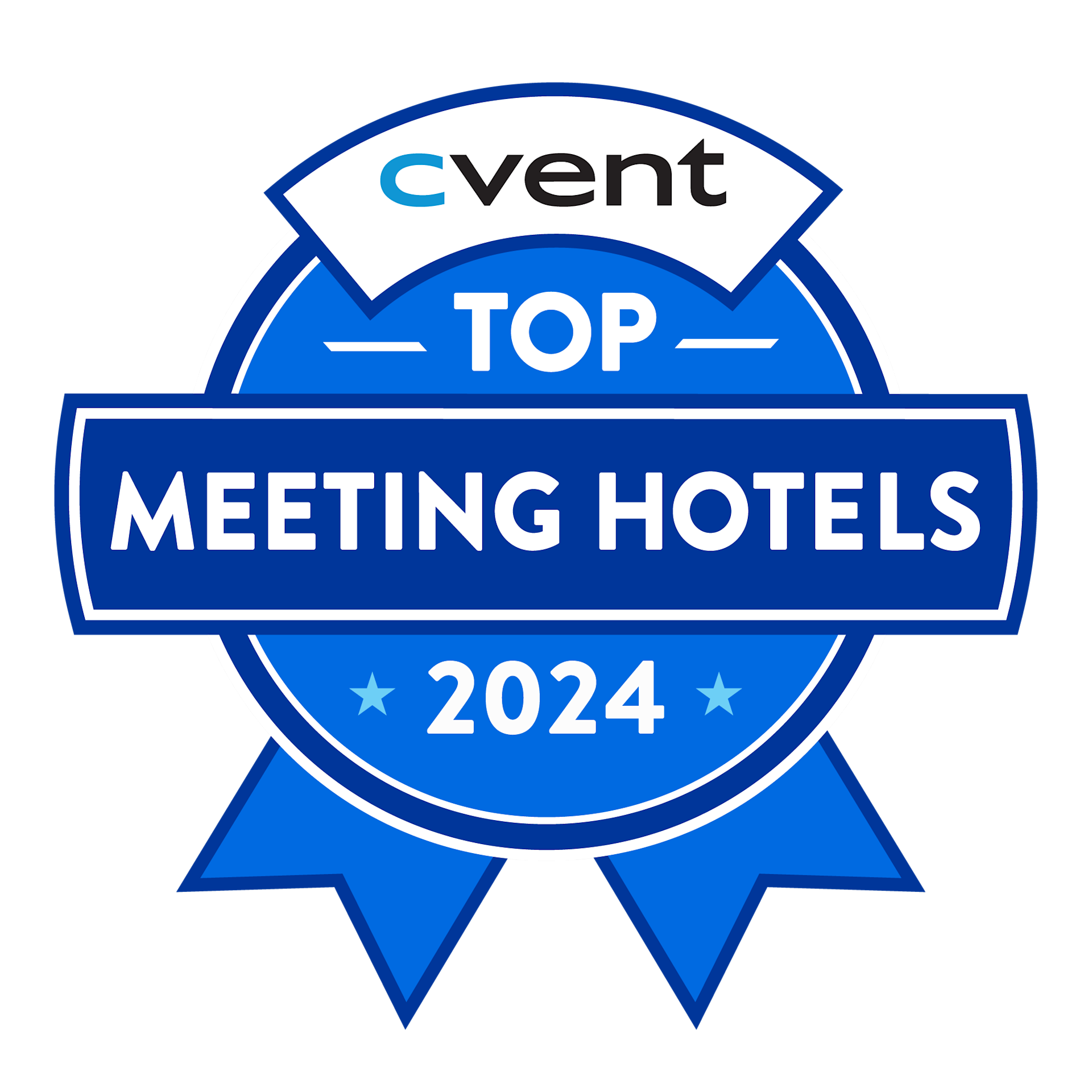 Cvent Top Hotels Badge 2024