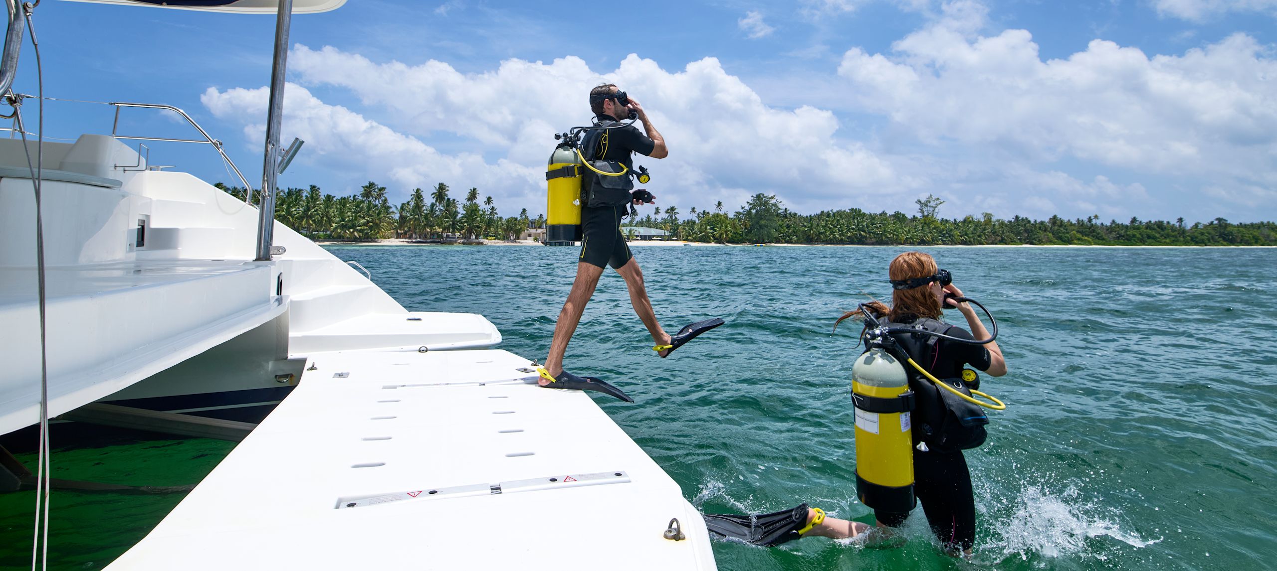 Turistické aktivity, vodní sporty při potápění