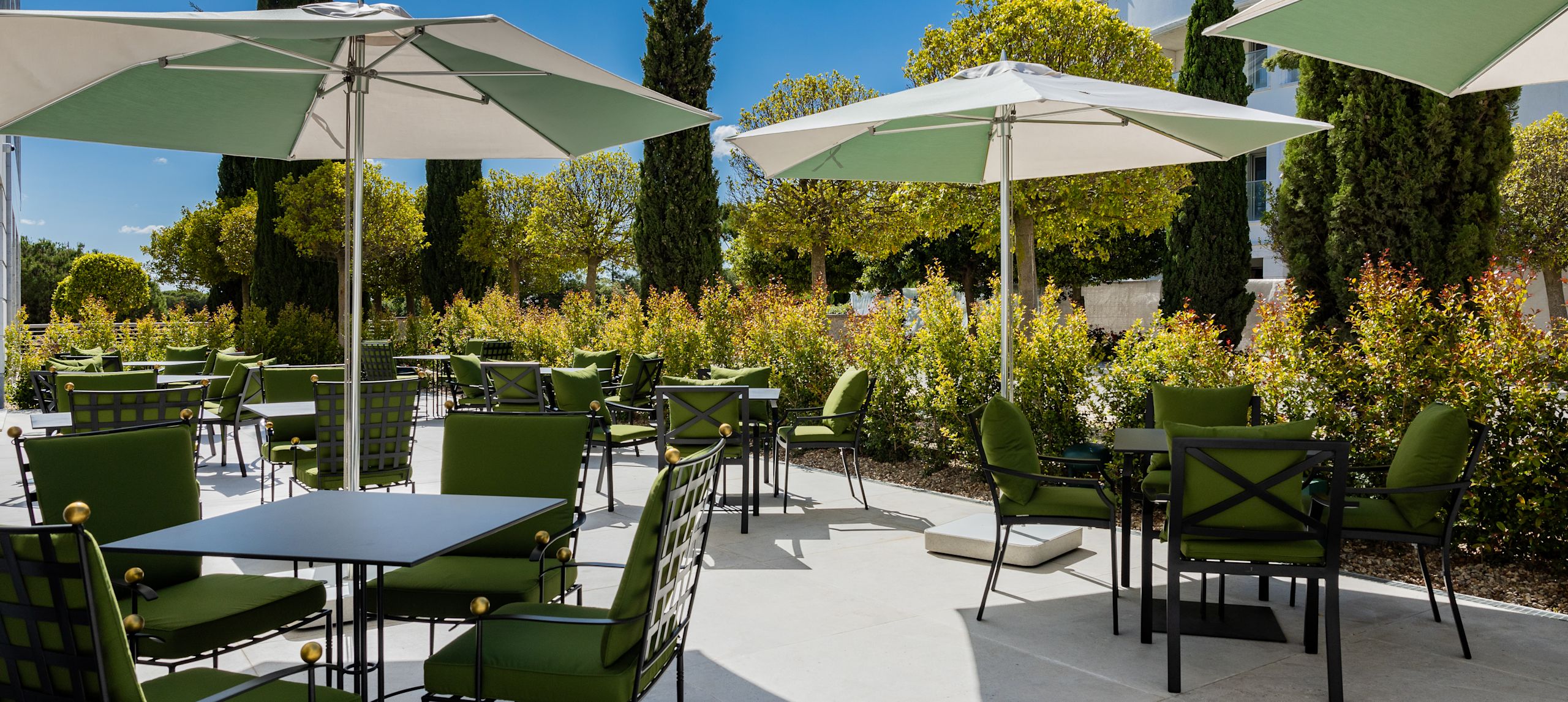 Dining and sitting areas at The NEST. Cocktails & Bar