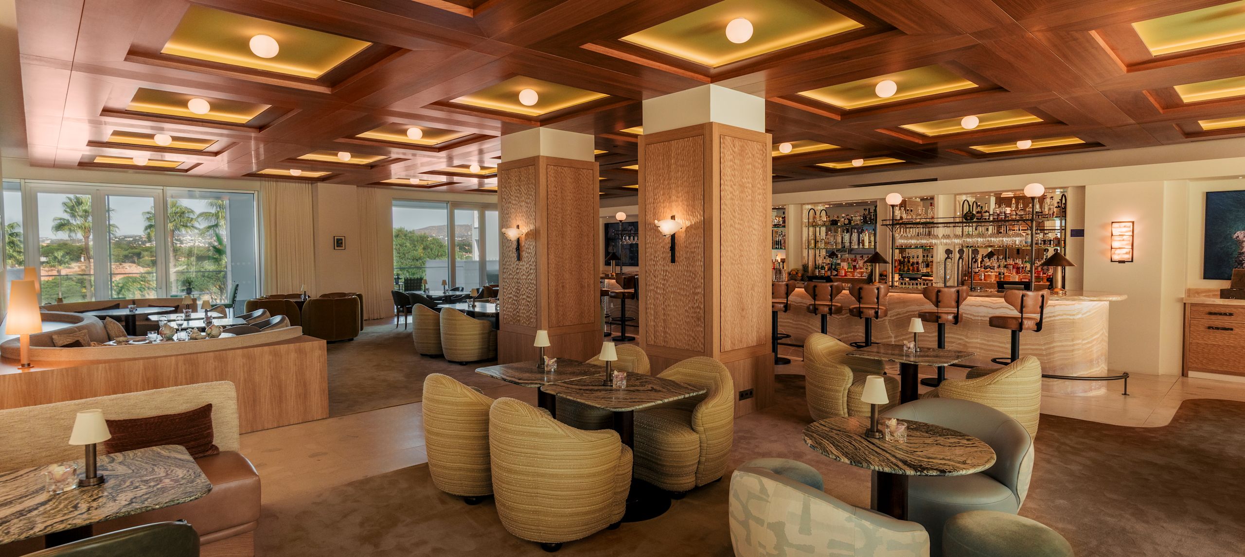 Seating Area at The Nest Bar