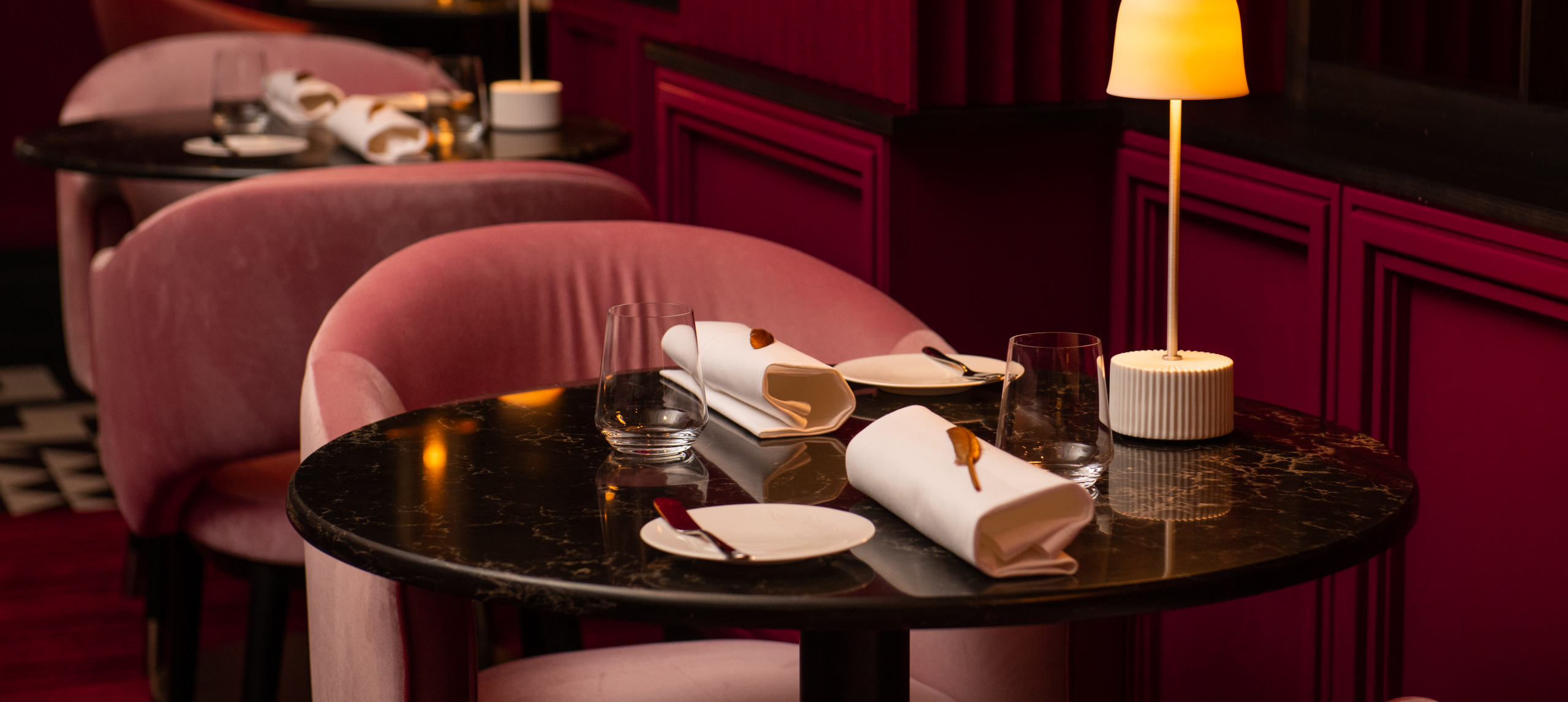 Tables at The Pem Restaurant