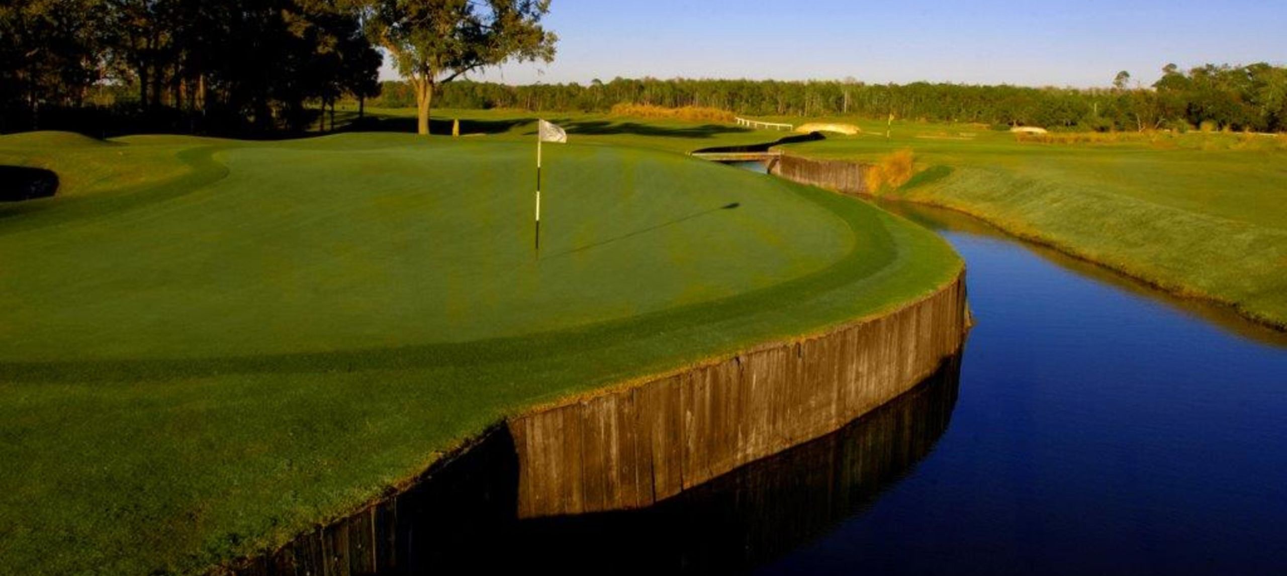 Grand Cypress Golf course and water hazard
