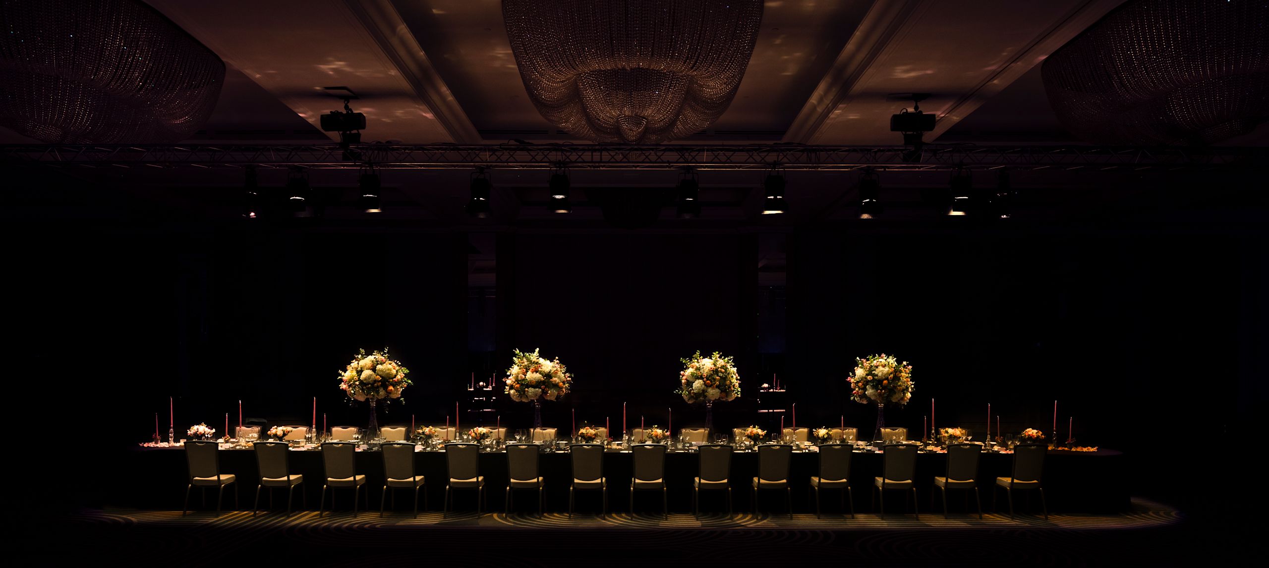Grand Ballroom Setup for an Event