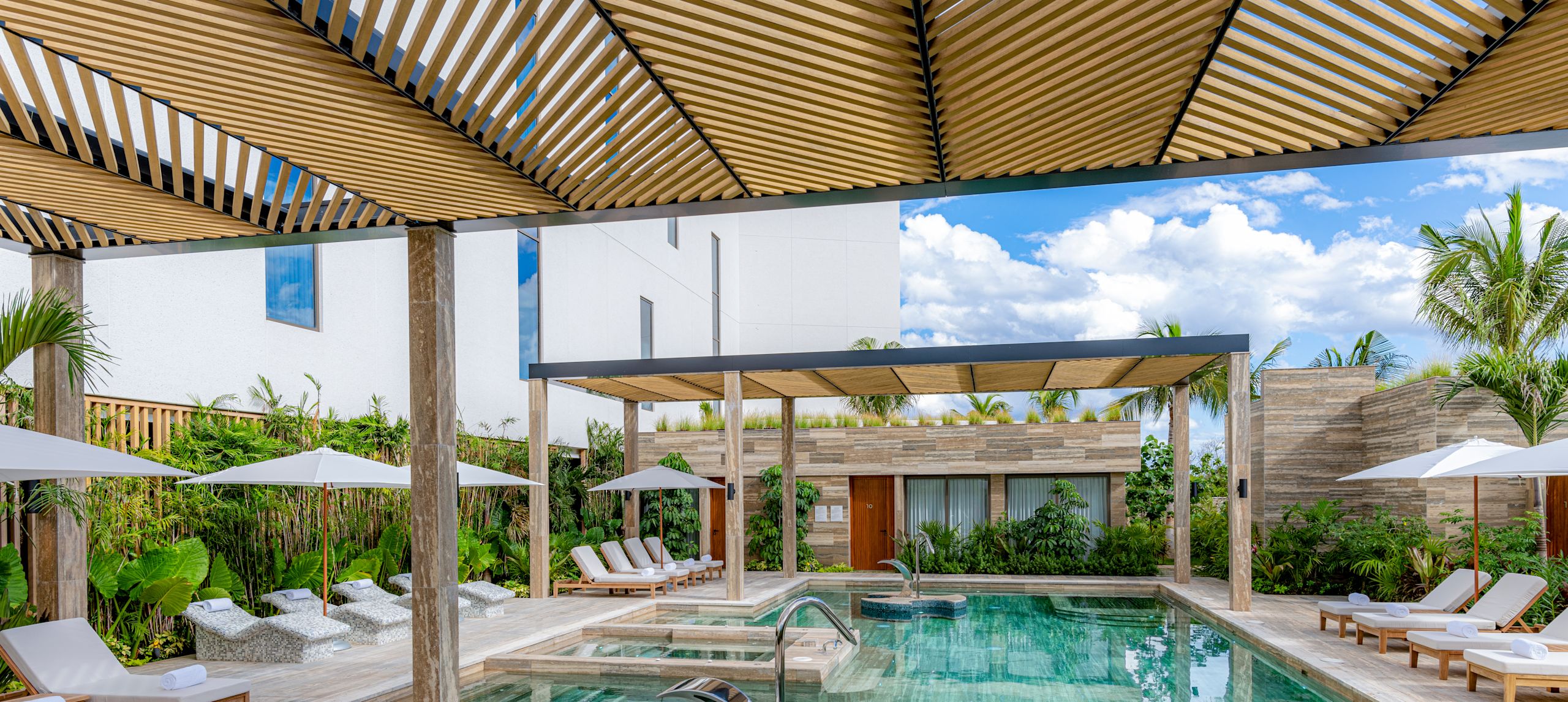 Swimming Pool at Waldorf Astoria Spa