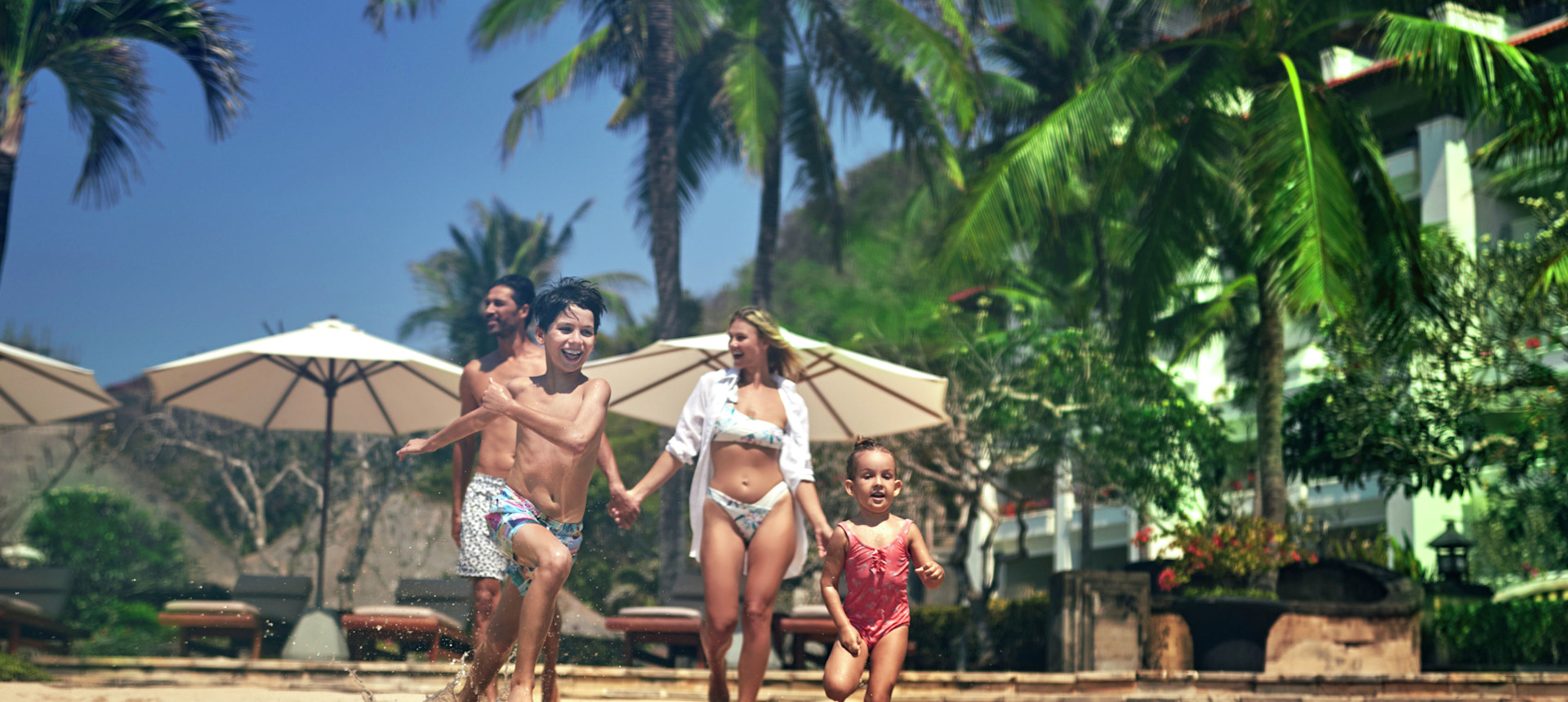 Famiy on the Beach