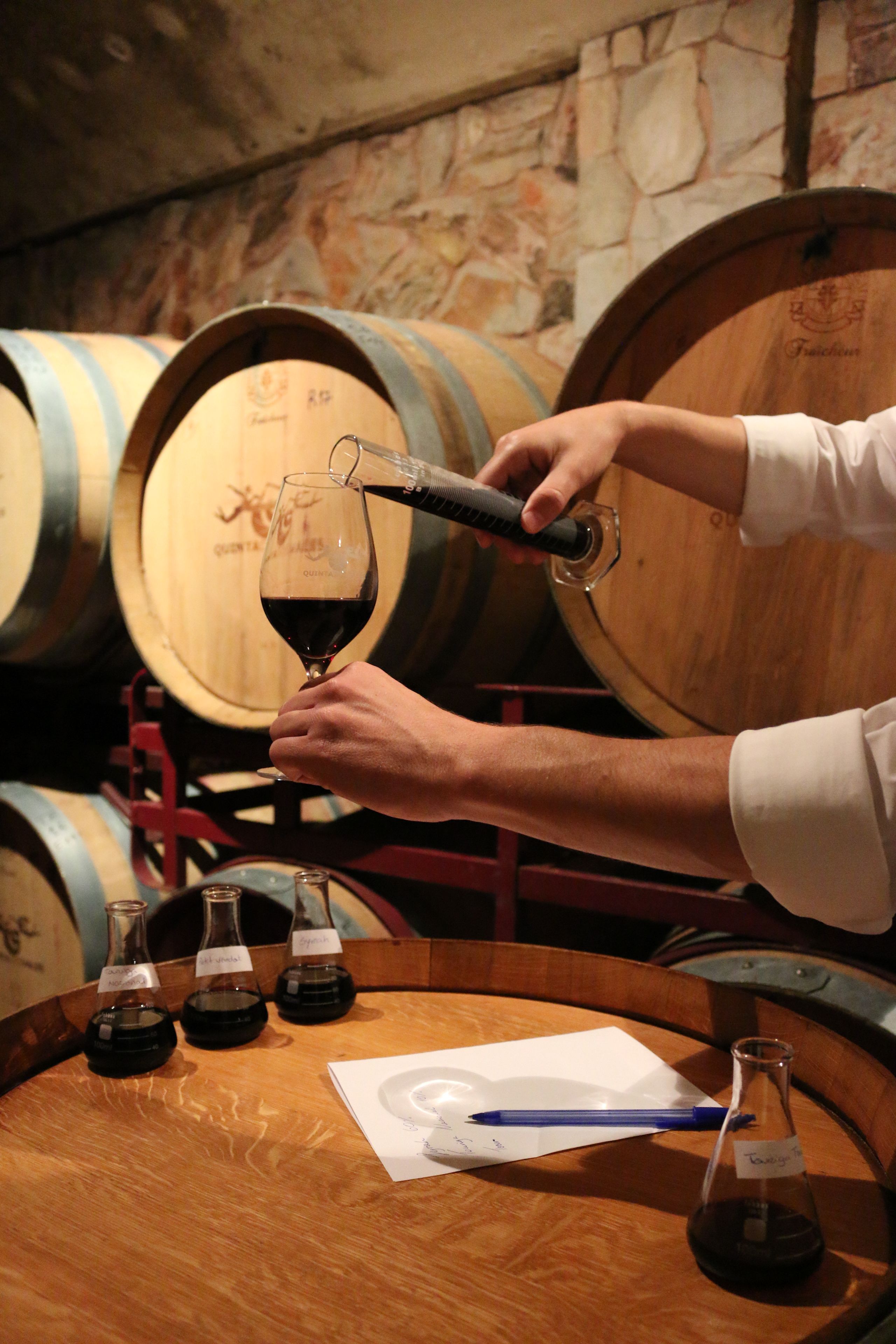 Wine tasting