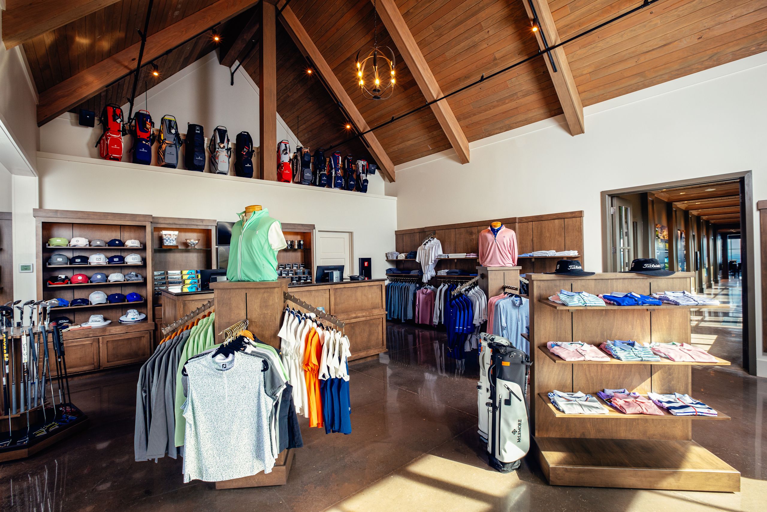 Pro Shop for golf resort