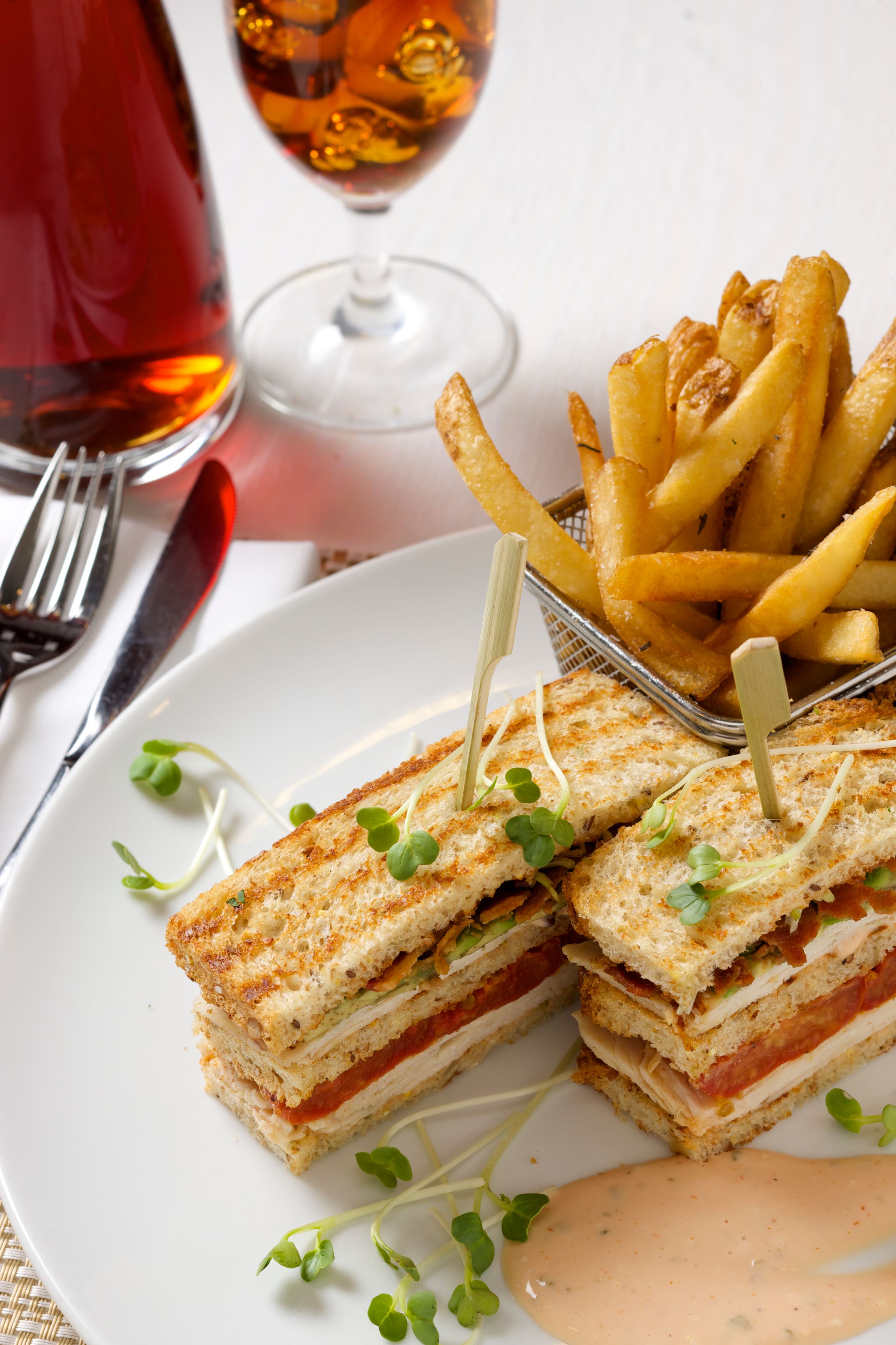 فندق هيلتون فورت لودرديل بيتش، ساندويتشات