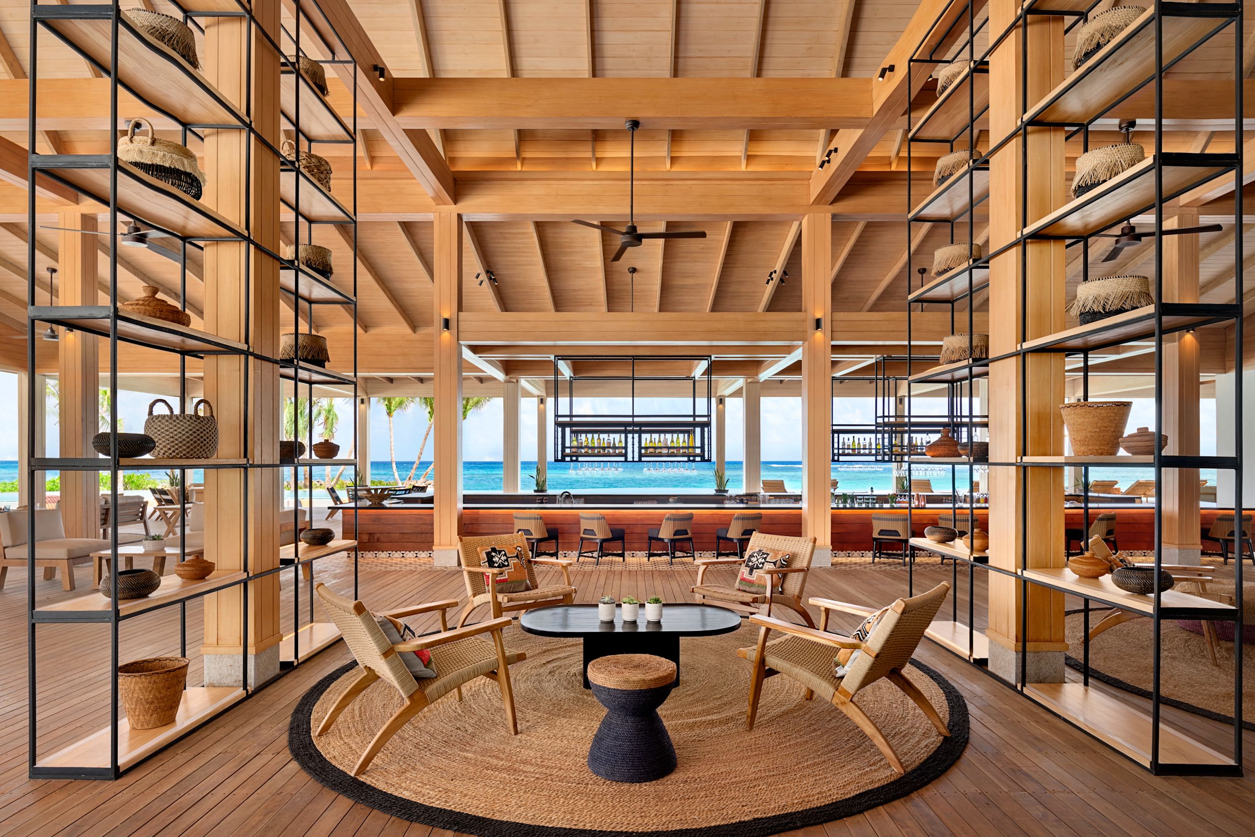bar lounge area